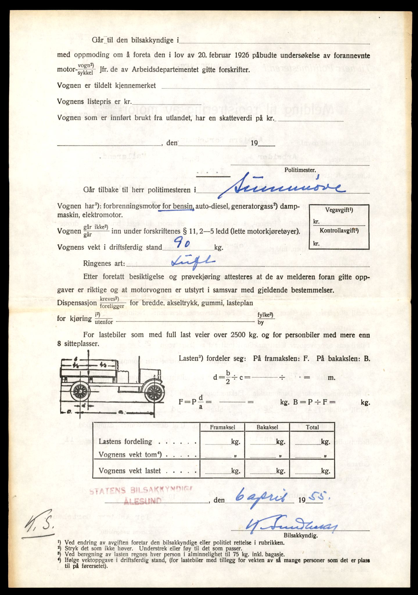 Møre og Romsdal vegkontor - Ålesund trafikkstasjon, AV/SAT-A-4099/F/Fe/L0038: Registreringskort for kjøretøy T 13180 - T 13360, 1927-1998, p. 2222