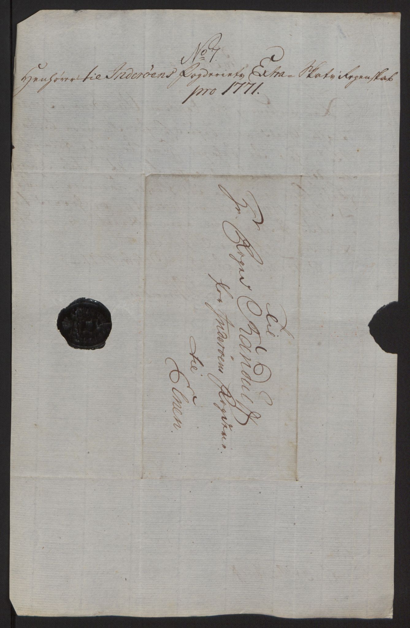 Rentekammeret inntil 1814, Reviderte regnskaper, Fogderegnskap, RA/EA-4092/R63/L4420: Ekstraskatten Inderøy, 1762-1772, p. 437