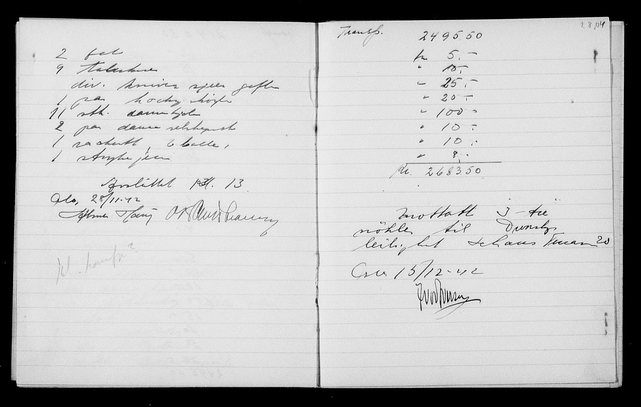 Justisdepartementet, Tilbakeføringskontoret for inndratte formuer, AV/RA-S-1564/H/Hc/Hcc/L0932: --, 1945-1947, p. 86