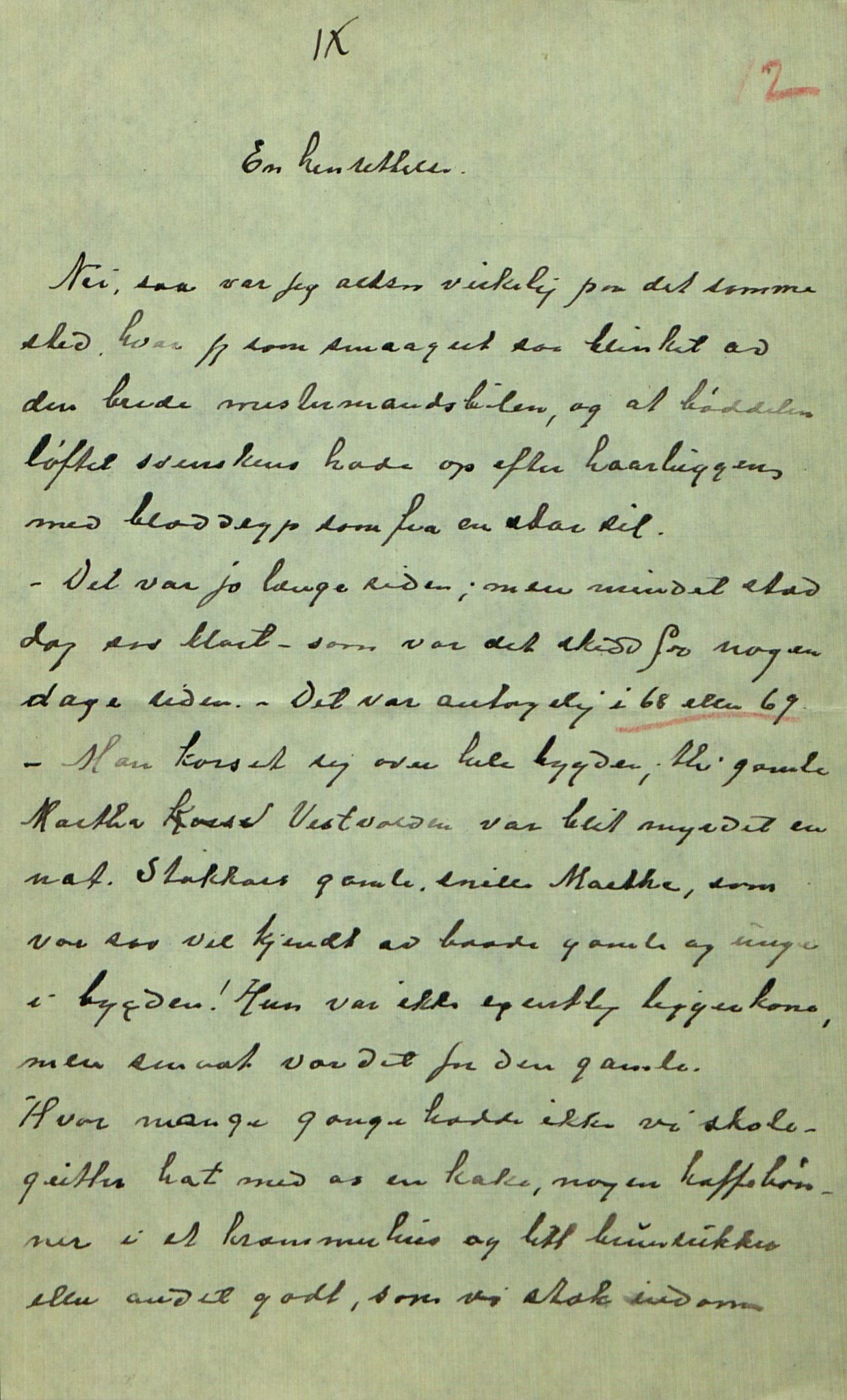 Rikard Berge, TEMU/TGM-A-1003/F/L0014/0040: 471-512 / 510 Brev til Berge frå Hankenæs + oppskrifter som H. kallar for sine, 1915-1917, p. 12