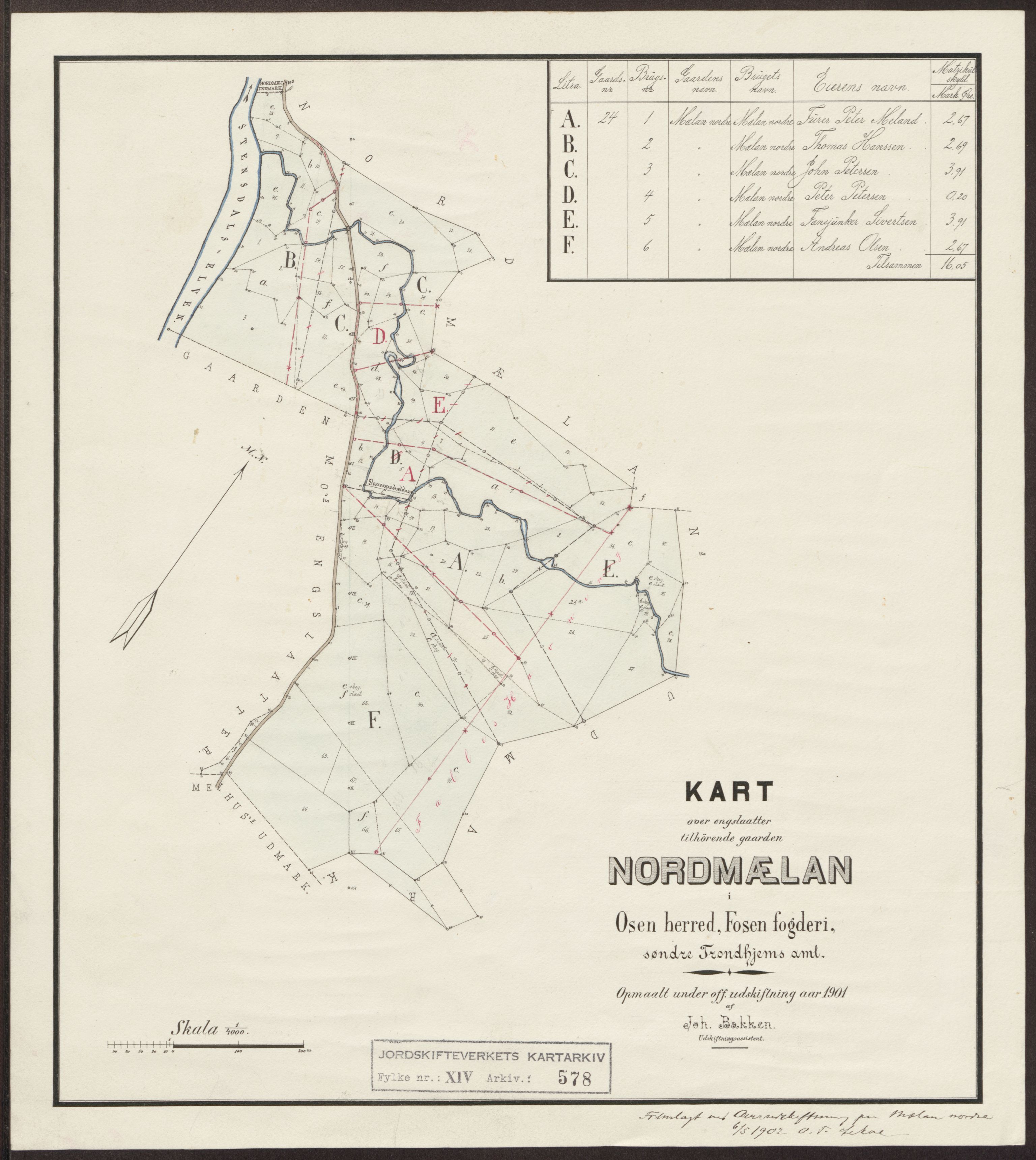 Jordskifteverkets kartarkiv, RA/S-3929/T, 1859-1988, p. 781