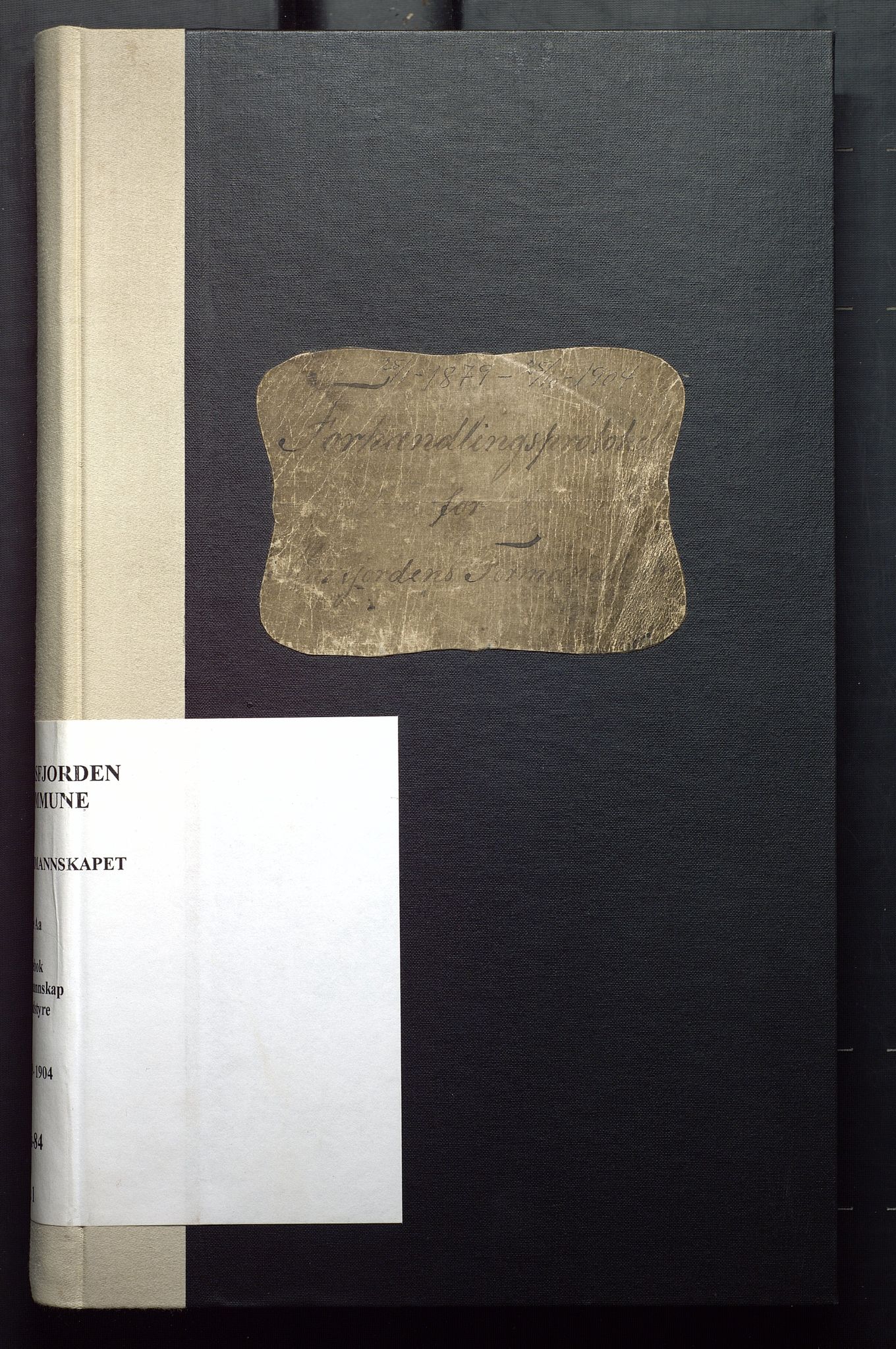 Masfjorden kommune. Formannskapet, IKAH/1266-021/A/Aa/L0001: Møtebok for Masfjorden formannskap og heradsstyre, 1879-1904