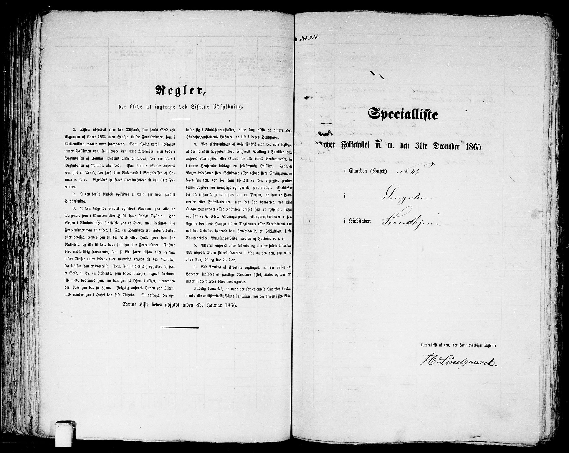 RA, 1865 census for Trondheim, 1865, p. 671