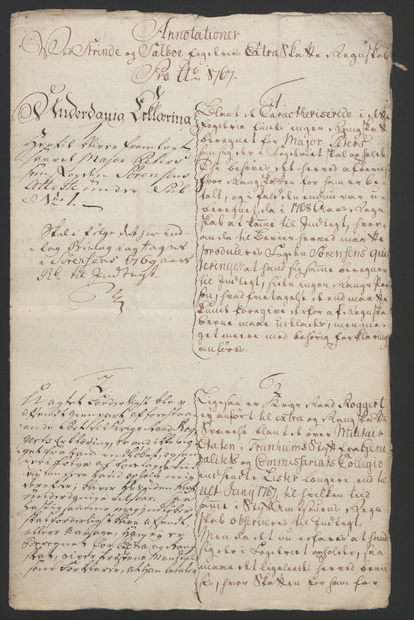 Rentekammeret inntil 1814, Reviderte regnskaper, Fogderegnskap, RA/EA-4092/R61/L4180: Ekstraskatten Strinda og Selbu, 1762-1767, p. 418