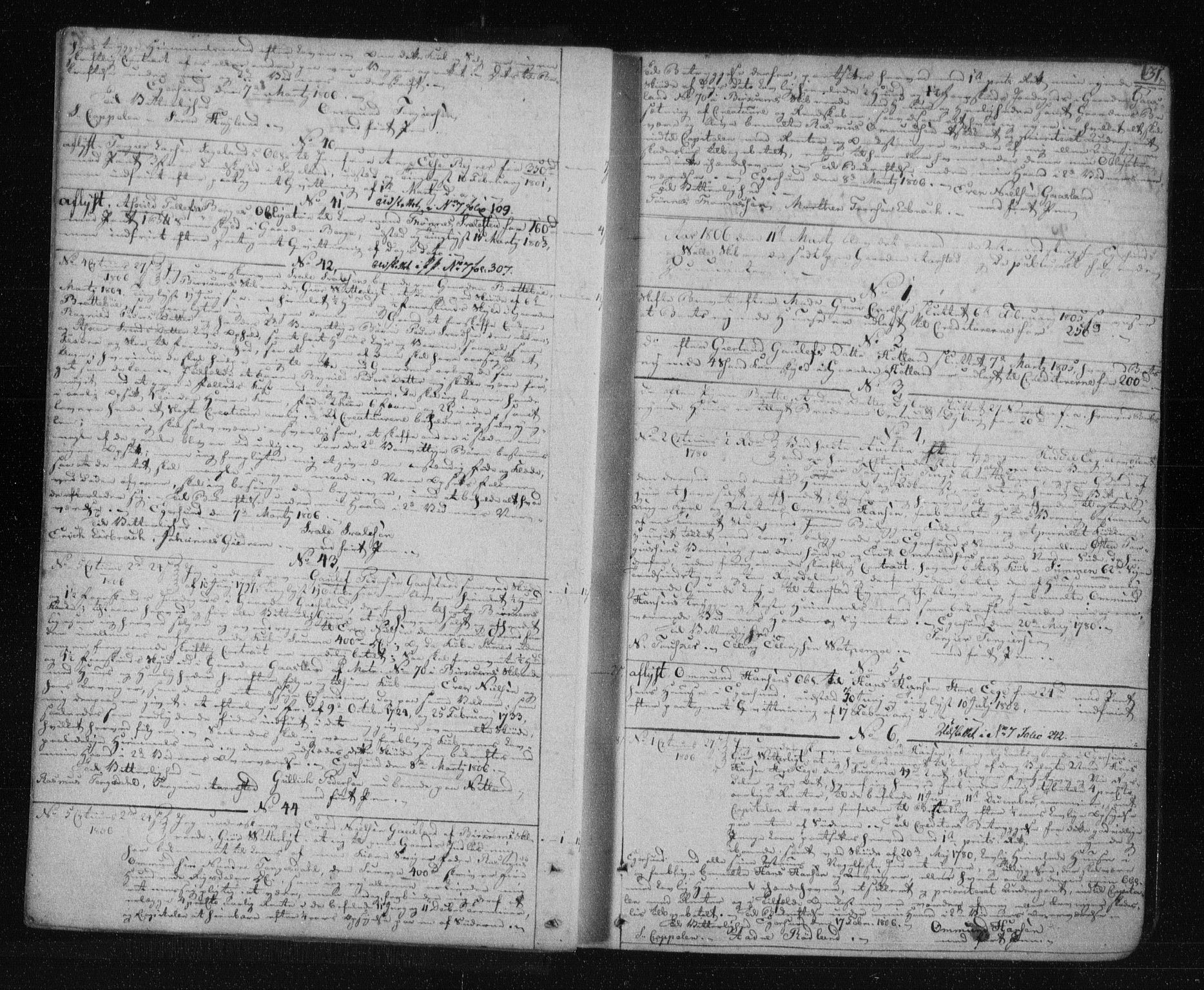 Jæren og Dalane sorenskriveri, AV/SAST-A-100306/4/41/41B/L0011: Mortgage book no. 8, 1805-1812, p. 31