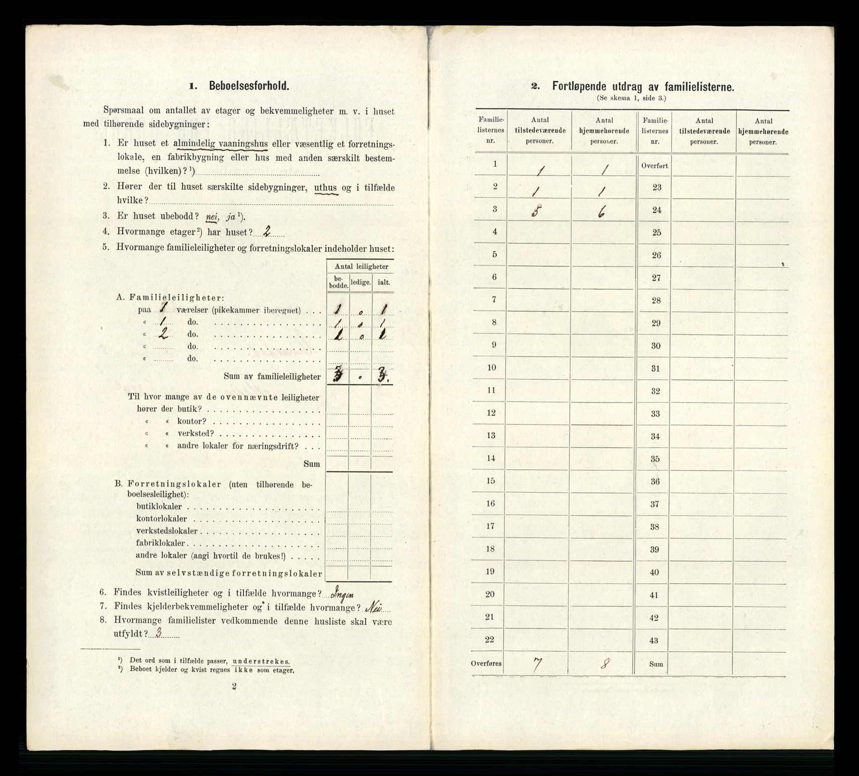 RA, 1910 census for Grimstad, 1910, p. 1597