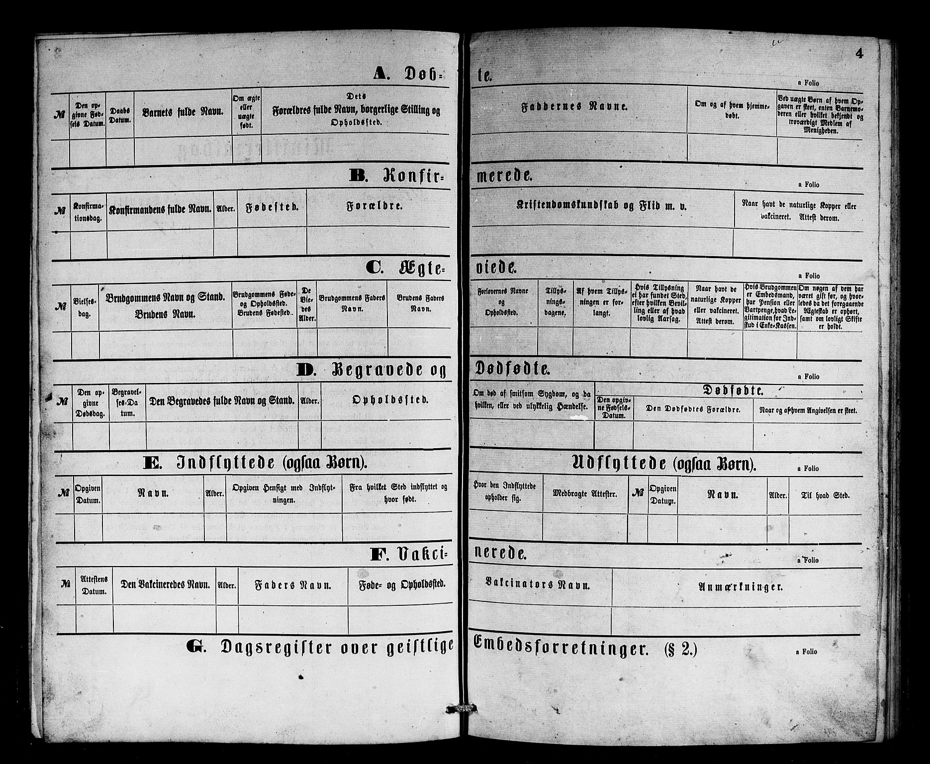 Stryn Sokneprestembete, AV/SAB-A-82501: Parish register (copy) no. B 2, 1877-1881, p. 4