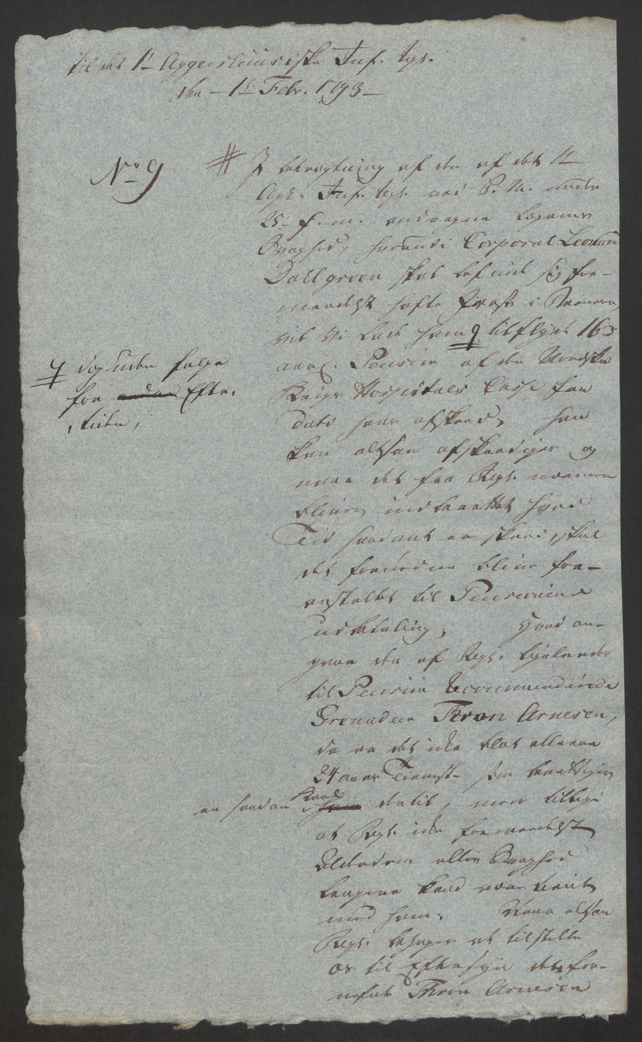Forsvaret, Den norske kvesthuskasse/krigshospitalkasse, AV/RA-RAFA-1887/F/Fa/L0008: Konsepter, 1790-1793, p. 1020
