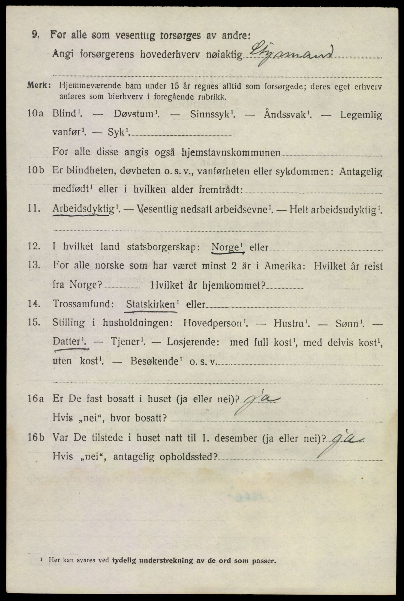 SAKO, 1920 census for Nøtterøy, 1920, p. 9462