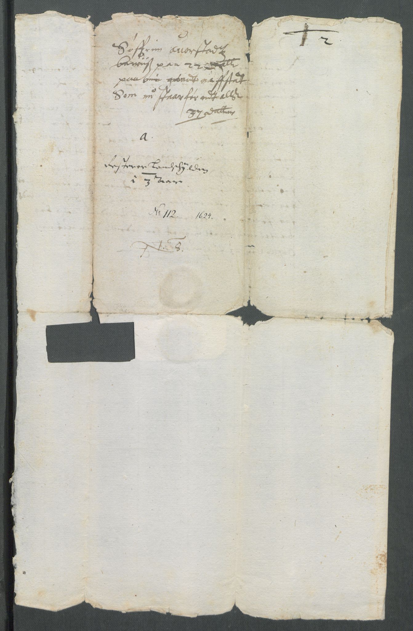 Riksarkivets diplomsamling, RA/EA-5965/F02/L0134: Dokumenter, 1624, p. 23