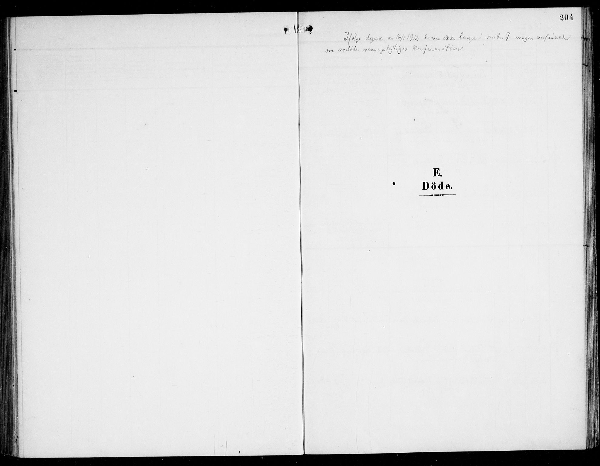 Tysnes sokneprestembete, SAB/A-78601/H/Haa: Parish register (official) no. B 2, 1907-1925, p. 204