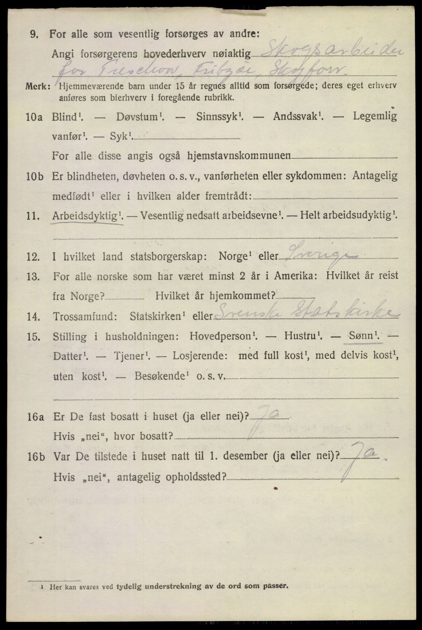 SAKO, 1920 census for Ytre Sandsvær, 1920, p. 4661