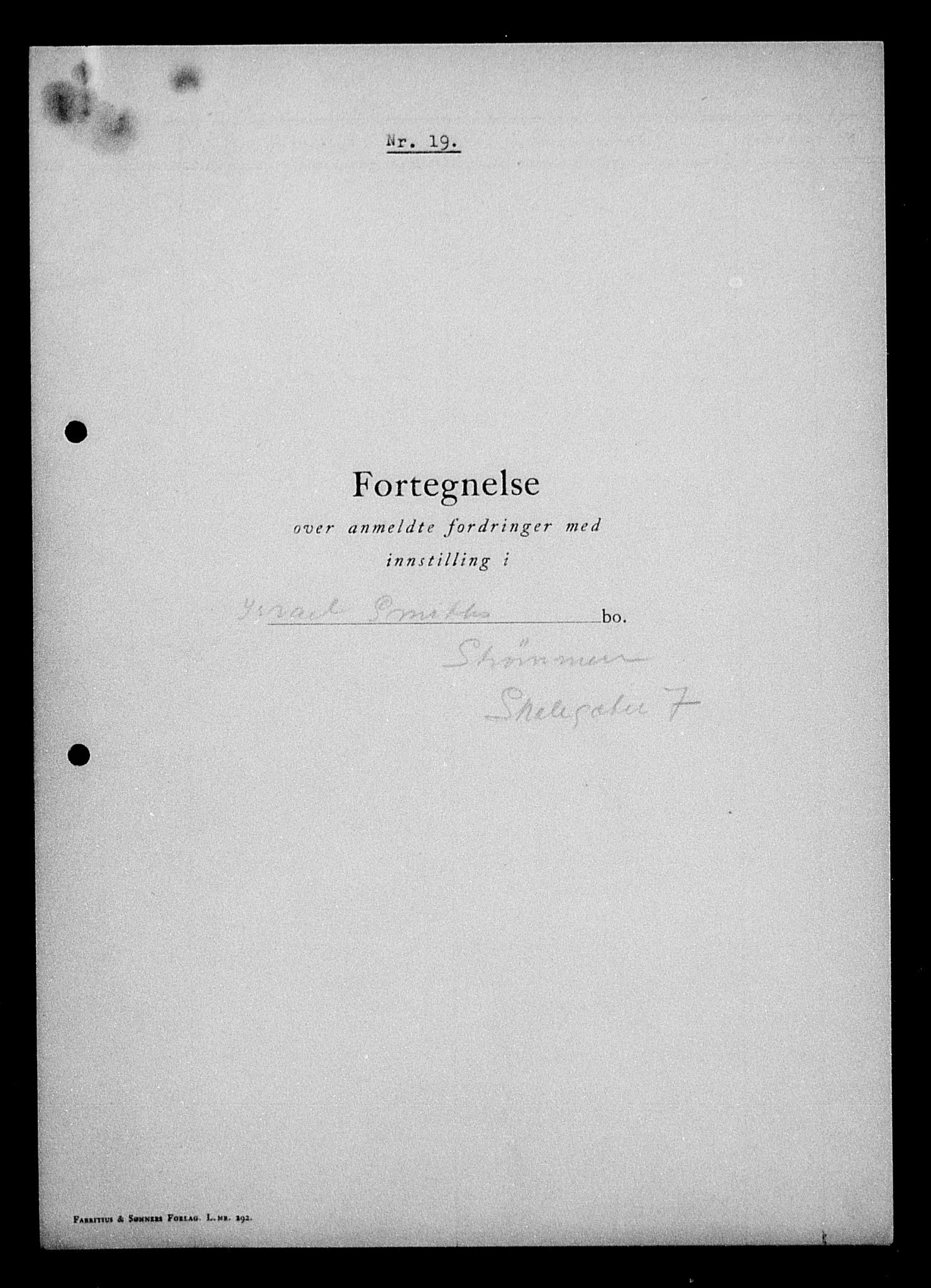 Justisdepartementet, Tilbakeføringskontoret for inndratte formuer, AV/RA-S-1564/H/Hc/Hcc/L0982: --, 1945-1947, p. 48