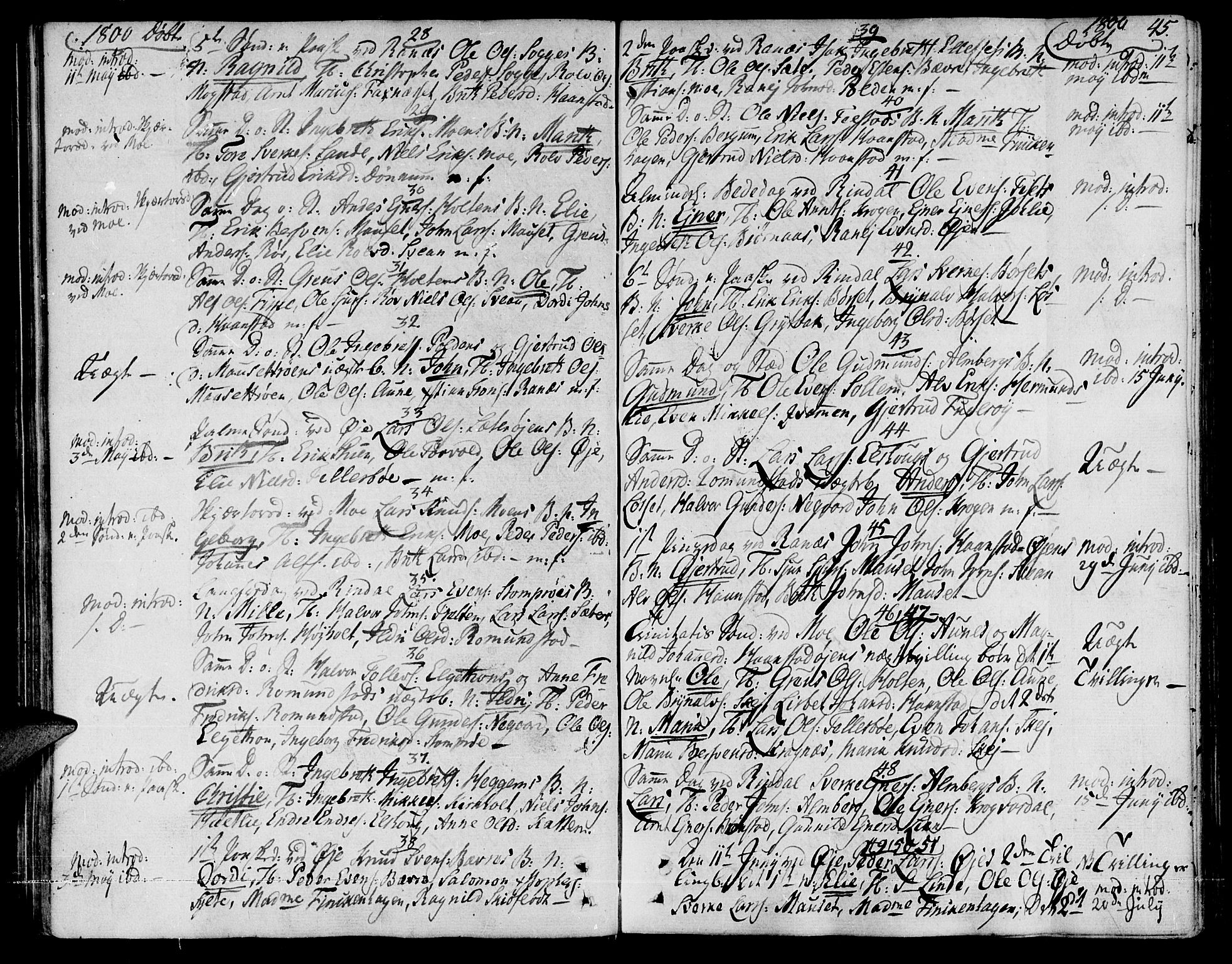 Ministerialprotokoller, klokkerbøker og fødselsregistre - Møre og Romsdal, AV/SAT-A-1454/595/L1040: Parish register (official) no. 595A02, 1797-1819, p. 45