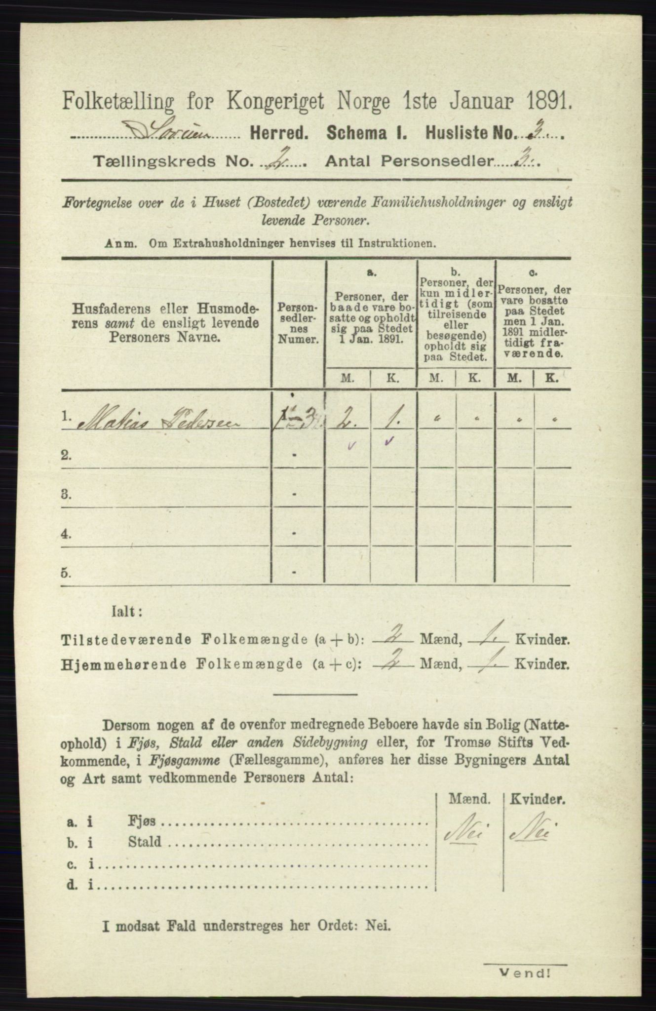 RA, 1891 census for 0226 Sørum, 1891, p. 578