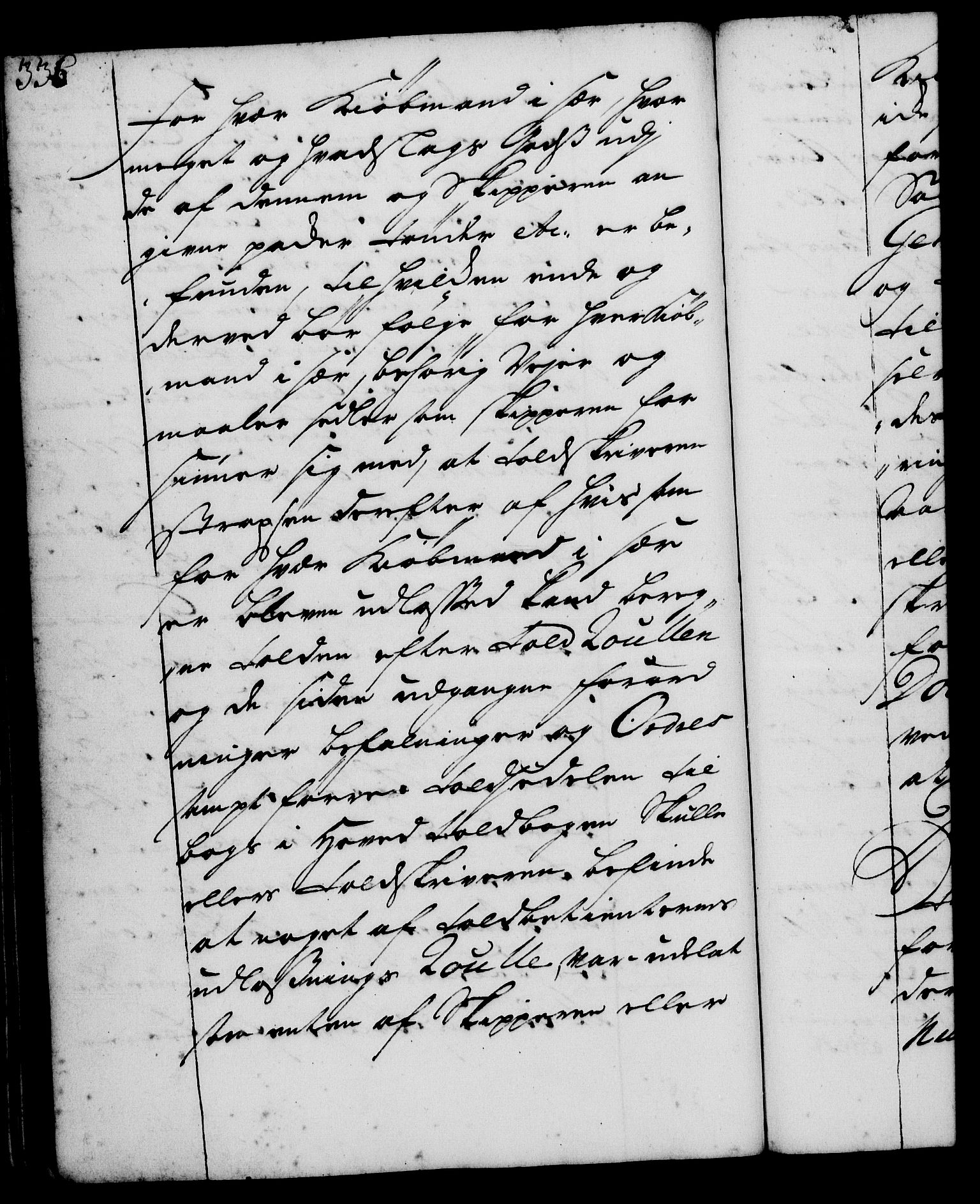 Rentekammeret, Kammerkanselliet, RA/EA-3111/G/Gg/Ggi/L0001: Norsk instruksjonsprotokoll med register (merket RK 53.34), 1720-1729, p. 336