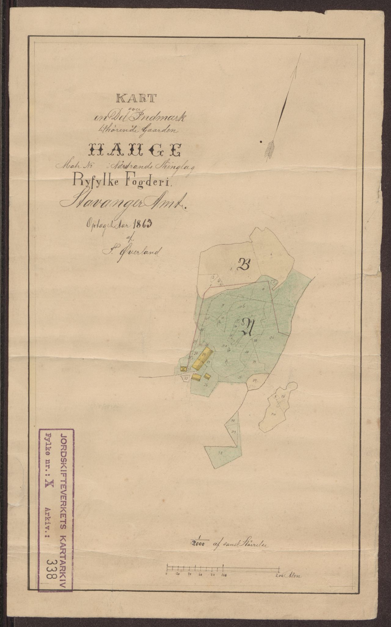 Jordskifteverkets kartarkiv, AV/RA-S-3929/T, 1859-1988, p. 406