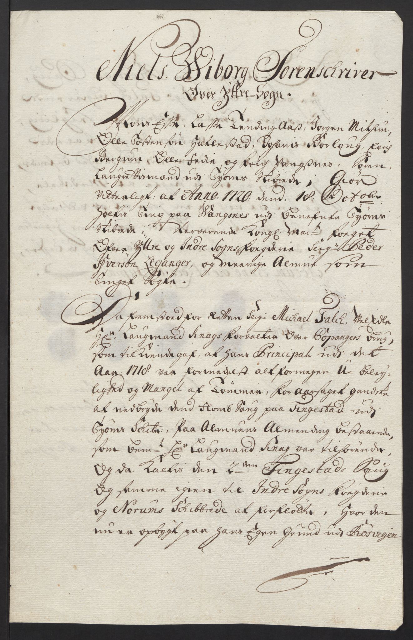 Rentekammeret inntil 1814, Reviderte regnskaper, Fogderegnskap, RA/EA-4092/R52/L3321: Fogderegnskap Sogn, 1717-1718, p. 509