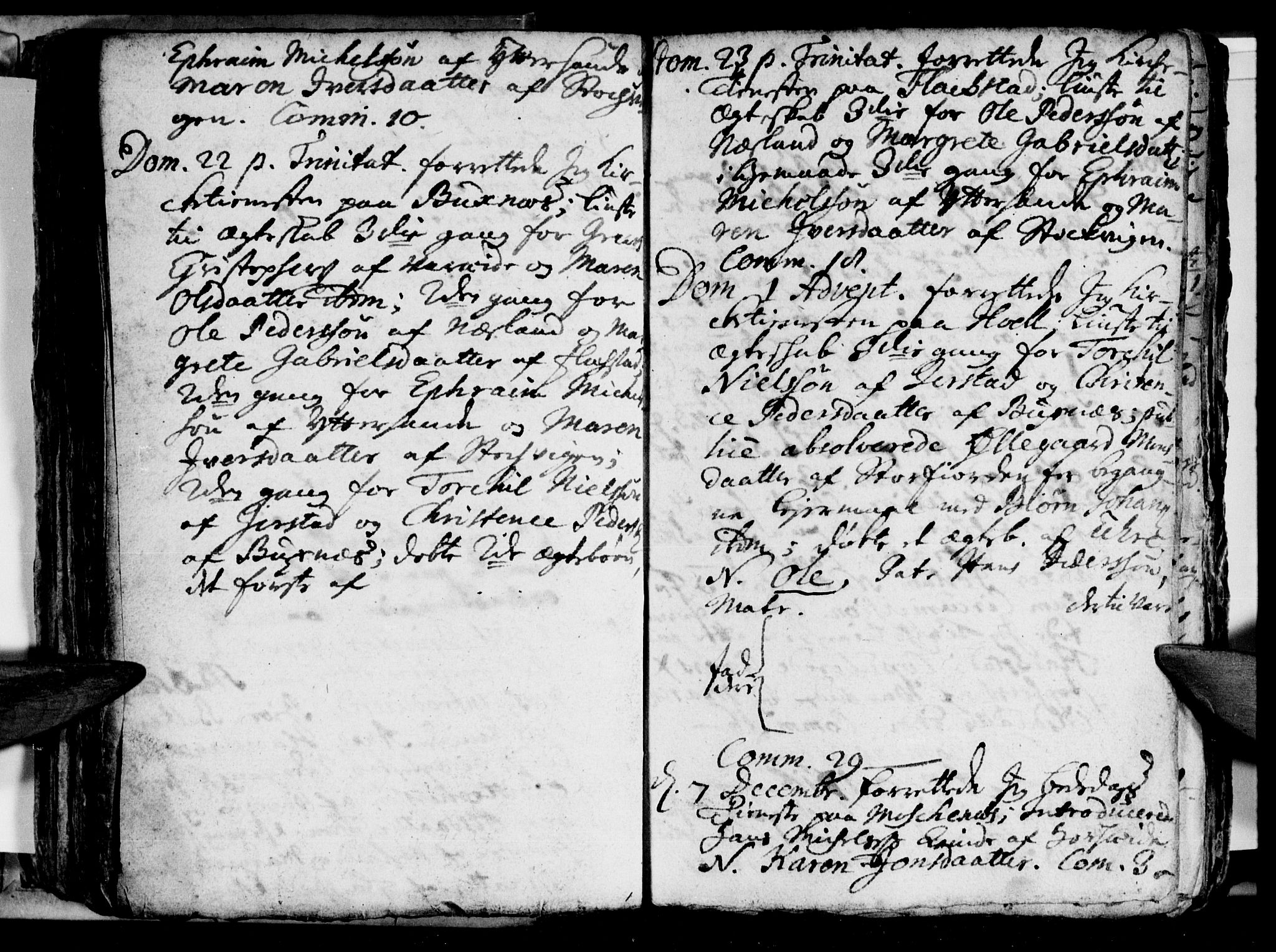 Ministerialprotokoller, klokkerbøker og fødselsregistre - Nordland, SAT/A-1459/881/L1162: Curate's parish register no. 881B01, 1704-1748