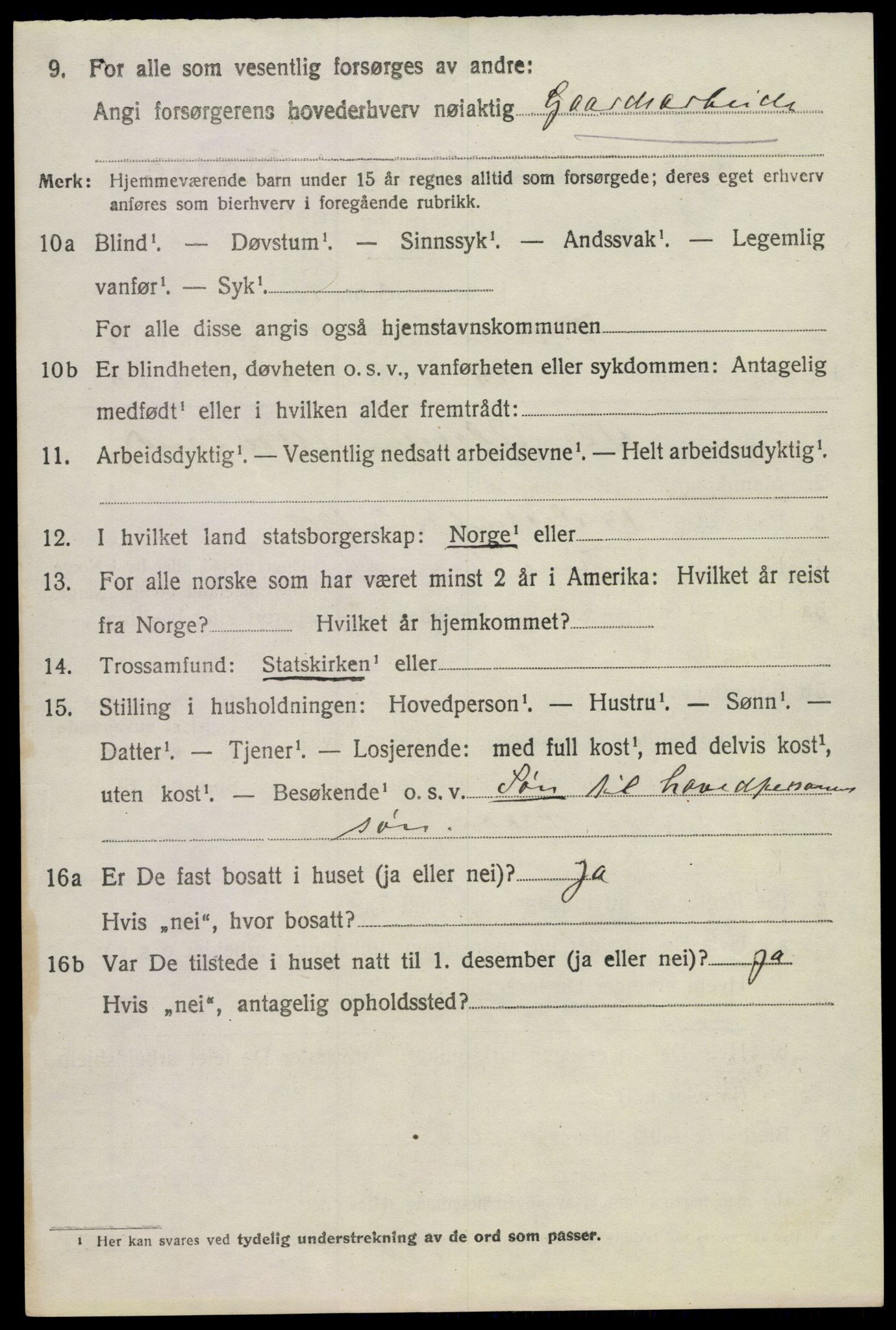 SAST, 1920 census for Time, 1920, p. 5022