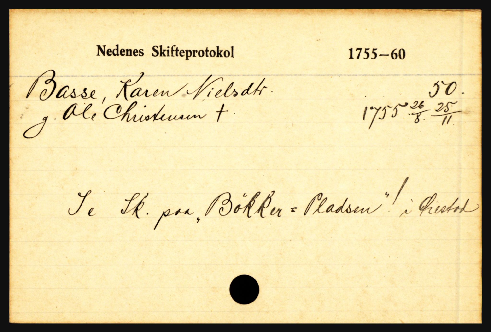 Nedenes sorenskriveri før 1824, AV/SAK-1221-0007/H, p. 2073