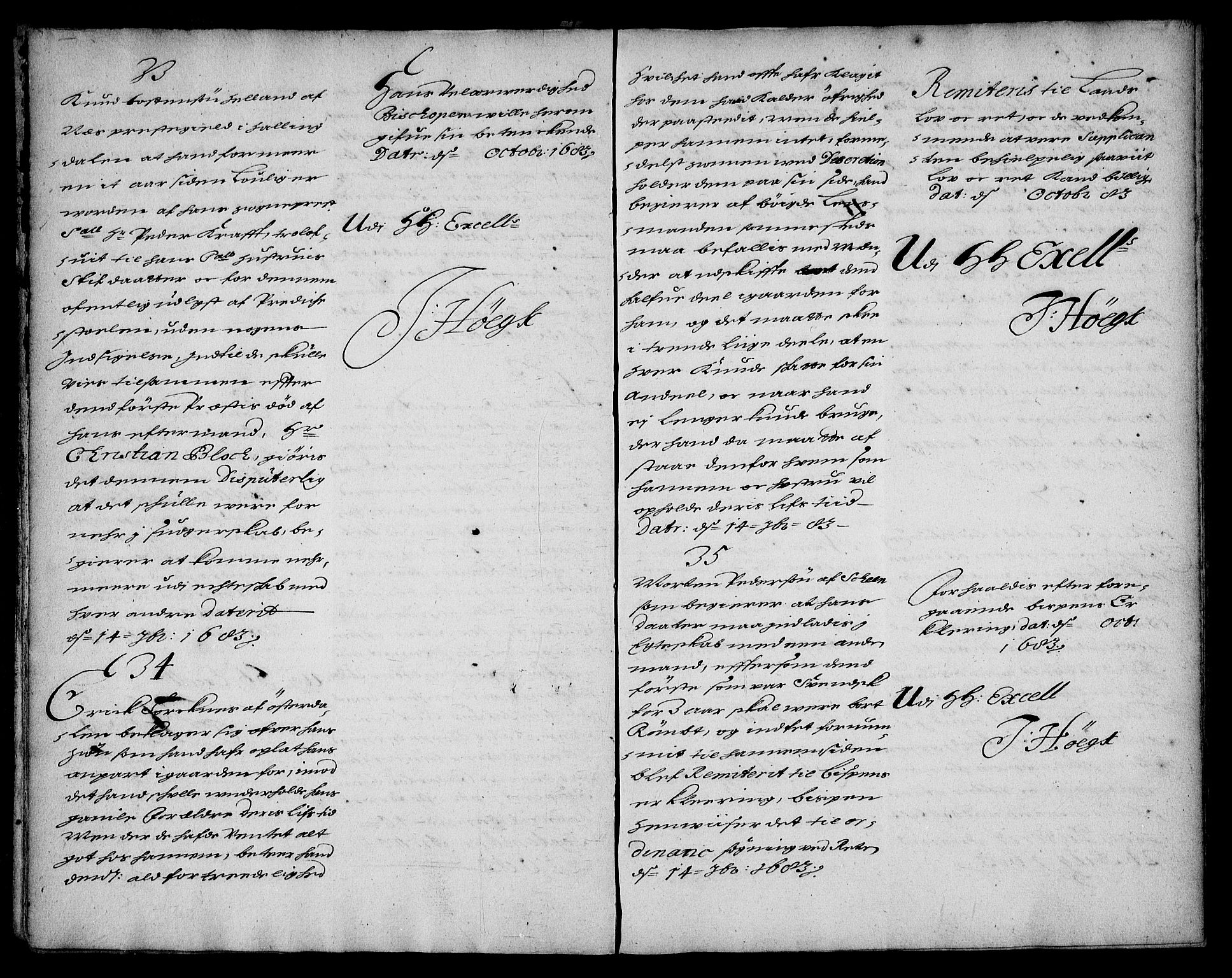 Stattholderembetet 1572-1771, AV/RA-EA-2870/Ae/L0001: Supplikasjons- og resolusjonsprotokoll, 1683-1684