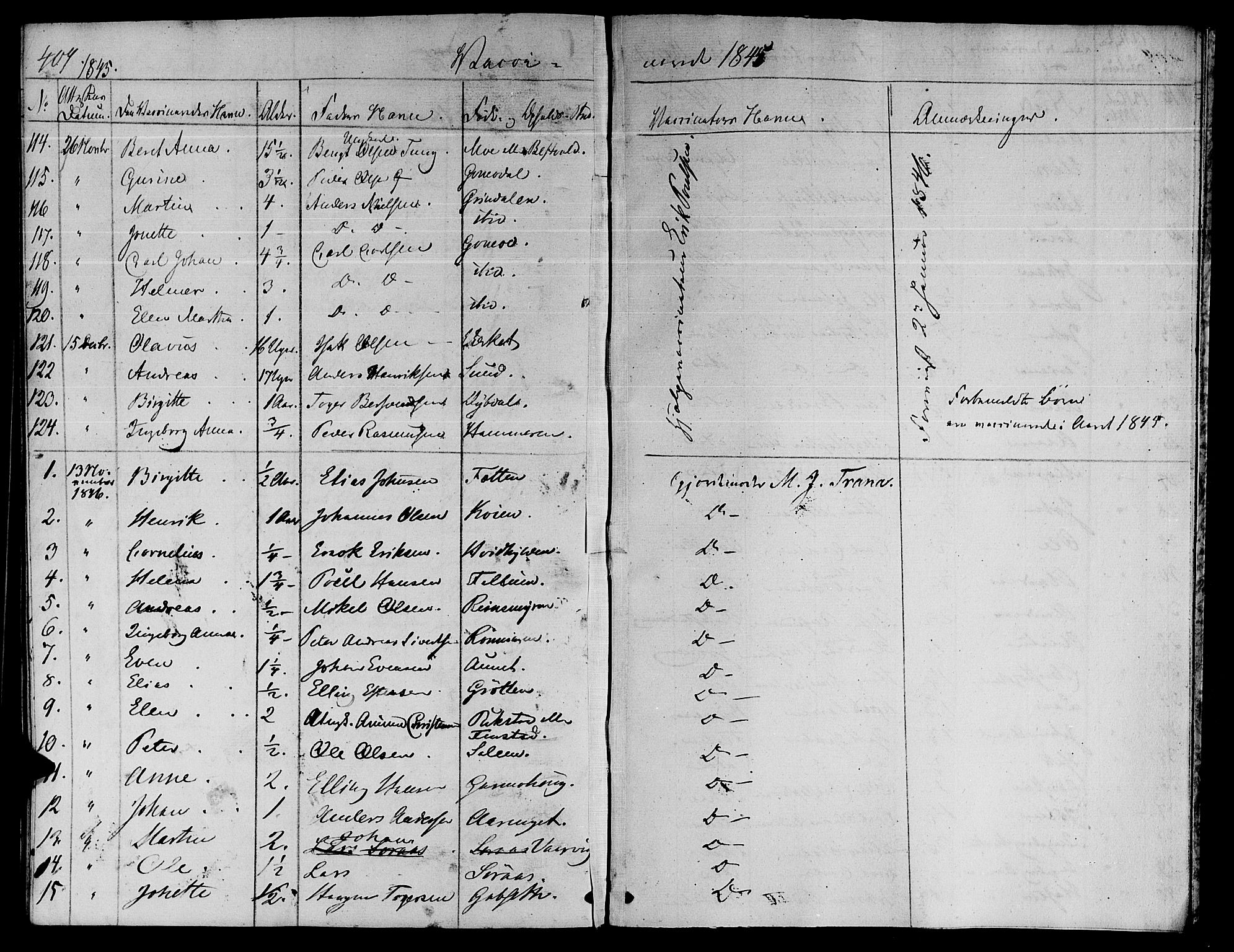 Ministerialprotokoller, klokkerbøker og fødselsregistre - Sør-Trøndelag, SAT/A-1456/646/L0610: Parish register (official) no. 646A08, 1837-1847, p. 407