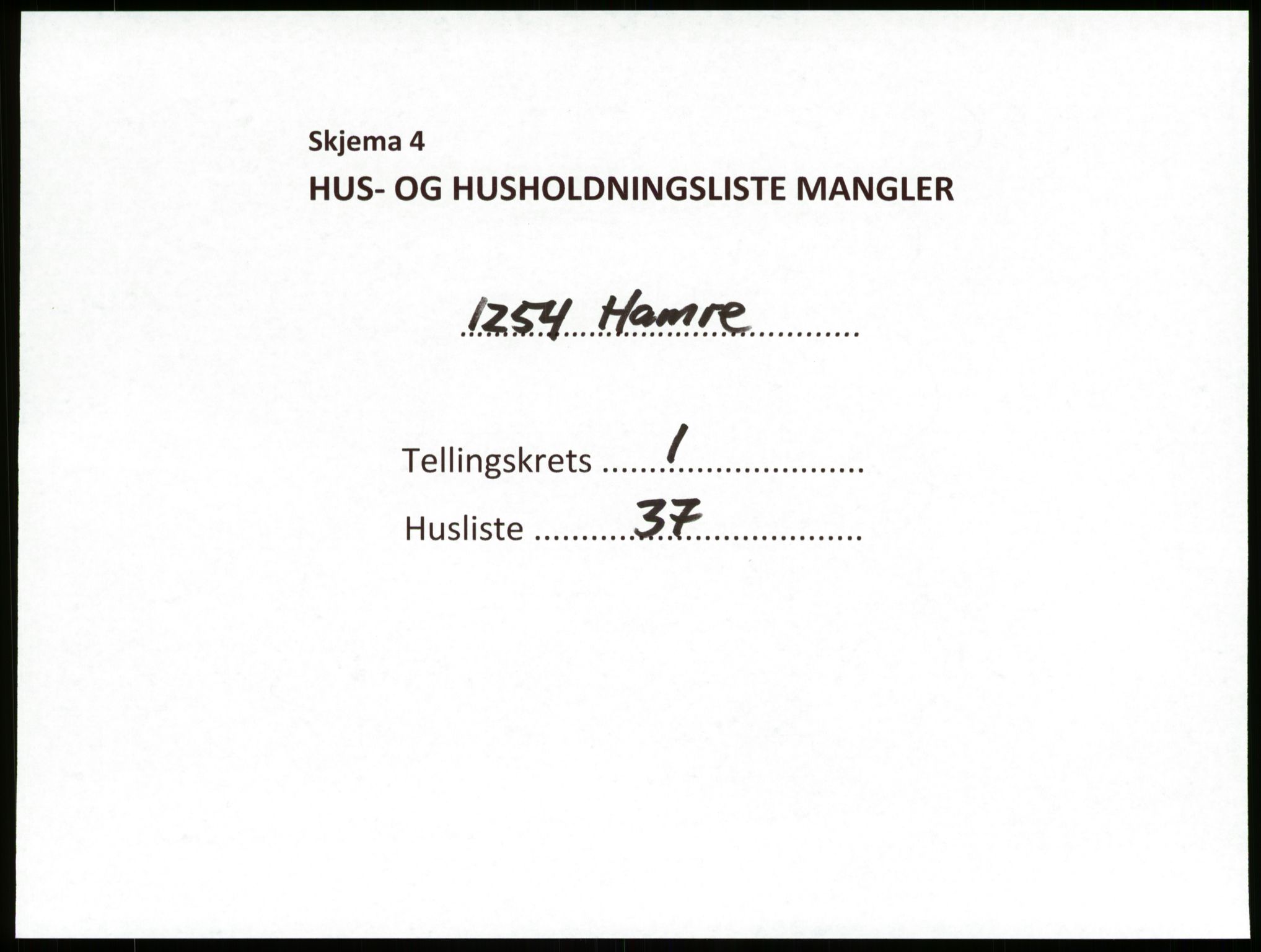 SAB, 1920 census for Hamre, 1920, p. 116