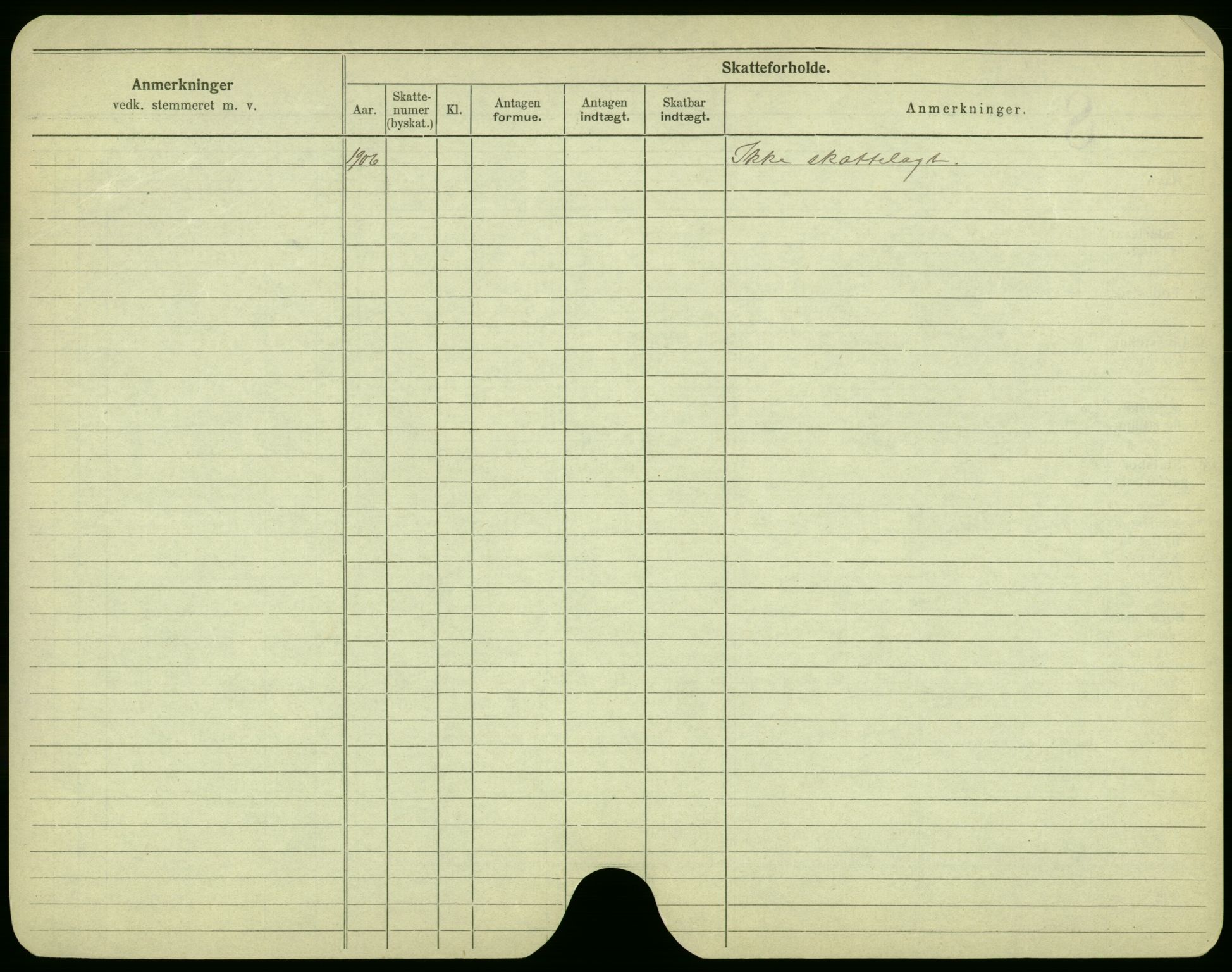 Oslo folkeregister, Registerkort, AV/SAO-A-11715/F/Fa/Fac/L0003: Menn, 1906-1914, p. 257b