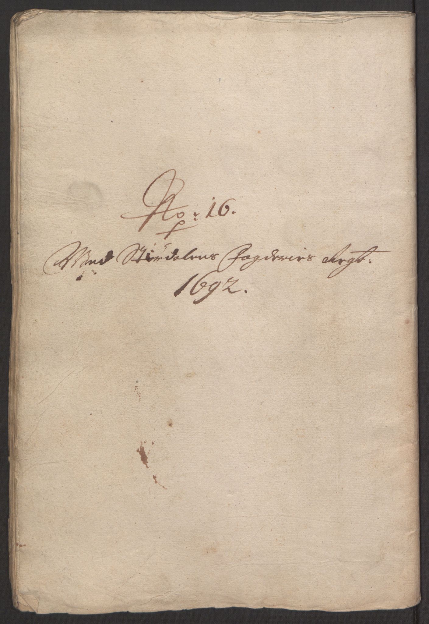Rentekammeret inntil 1814, Reviderte regnskaper, Fogderegnskap, RA/EA-4092/R62/L4185: Fogderegnskap Stjørdal og Verdal, 1692, p. 304