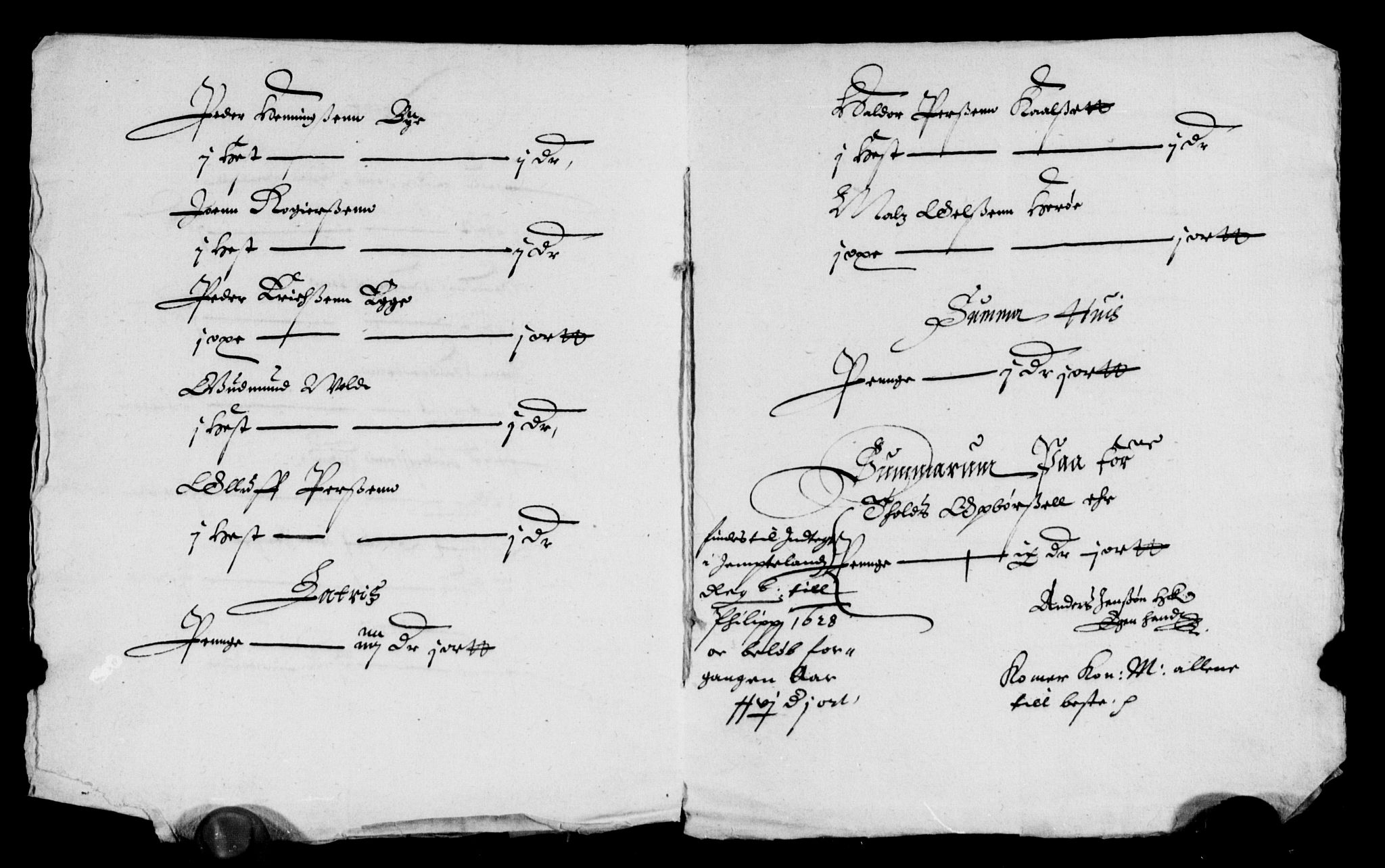 Rentekammeret inntil 1814, Reviderte regnskaper, Lensregnskaper, RA/EA-5023/R/Rb/Rbw/L0034: Trondheim len, 1627-1628