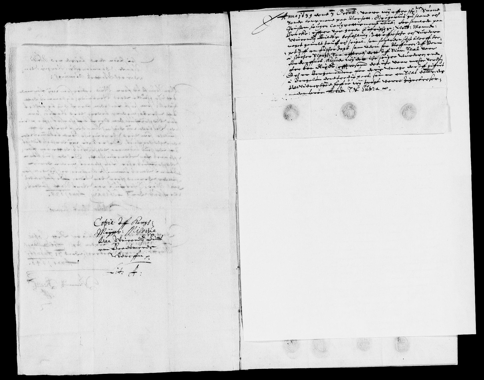 Rentekammeret inntil 1814, Reviderte regnskaper, Lensregnskaper, AV/RA-EA-5023/R/Rb/Rbl/L0007: Brunla len, 1637-1641