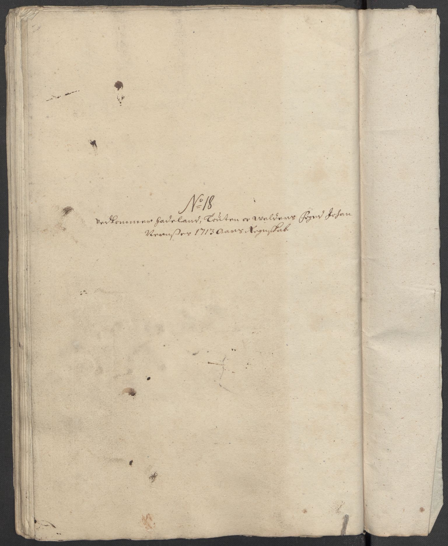 Rentekammeret inntil 1814, Reviderte regnskaper, Fogderegnskap, AV/RA-EA-4092/R18/L1311: Fogderegnskap Hadeland, Toten og Valdres, 1713, p. 242