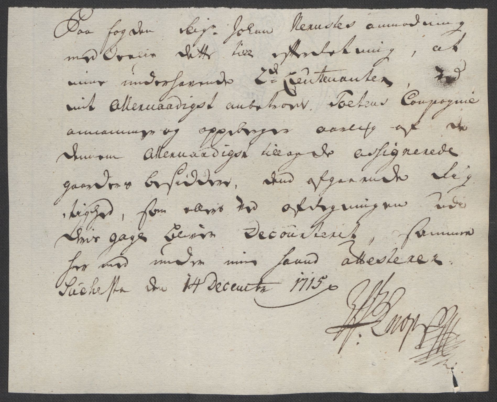 Rentekammeret inntil 1814, Reviderte regnskaper, Fogderegnskap, AV/RA-EA-4092/R18/L1314: Fogderegnskap Hadeland, Toten og Valdres, 1715, p. 363