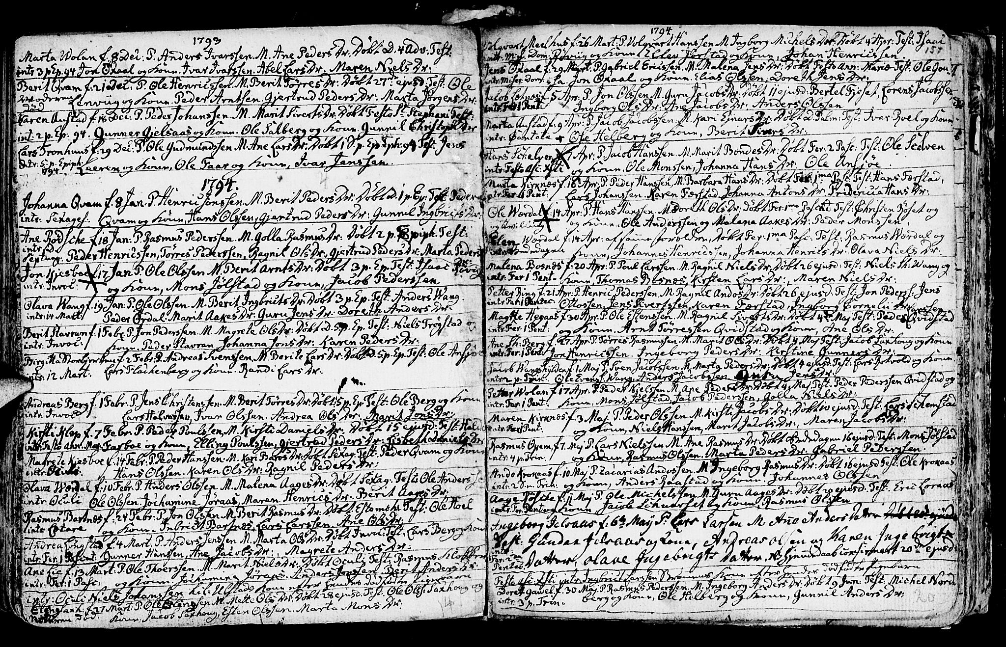 Ministerialprotokoller, klokkerbøker og fødselsregistre - Nord-Trøndelag, SAT/A-1458/730/L0273: Parish register (official) no. 730A02, 1762-1802, p. 157