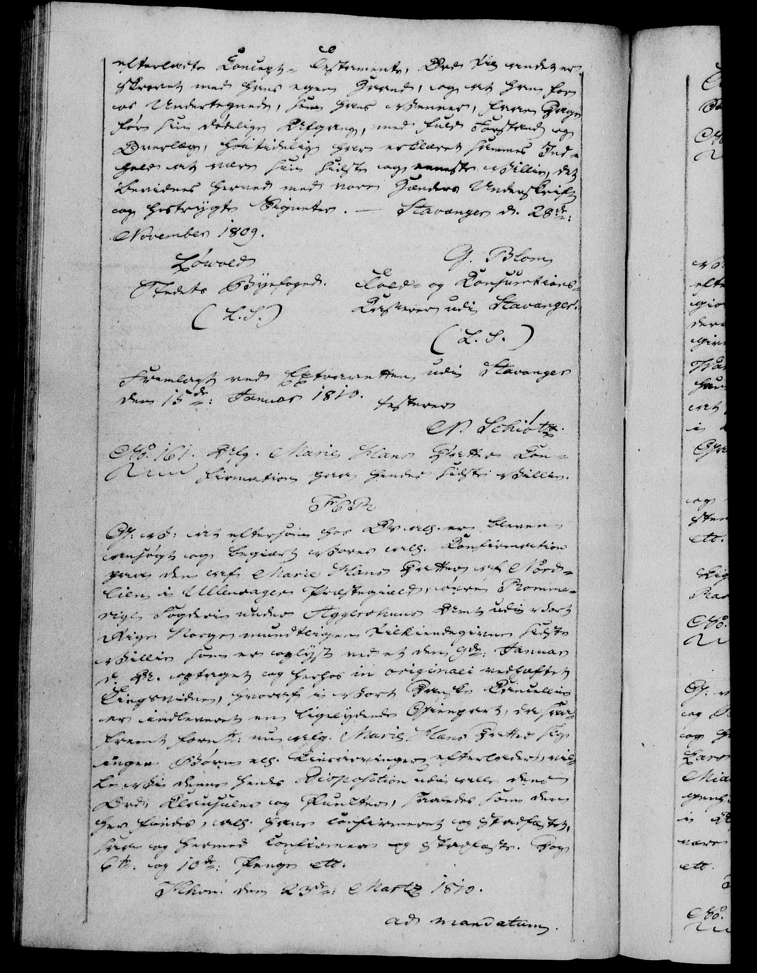 Danske Kanselli 1800-1814, RA/EA-3024/H/Hf/Hfb/Hfba/L0004: Registranter, 1808-1810, p. 304b