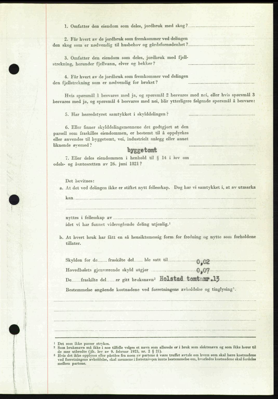 Idd og Marker sorenskriveri, AV/SAO-A-10283/G/Gb/Gbb/L0014: Mortgage book no. A14, 1950-1950, Diary no: : 1246/1950