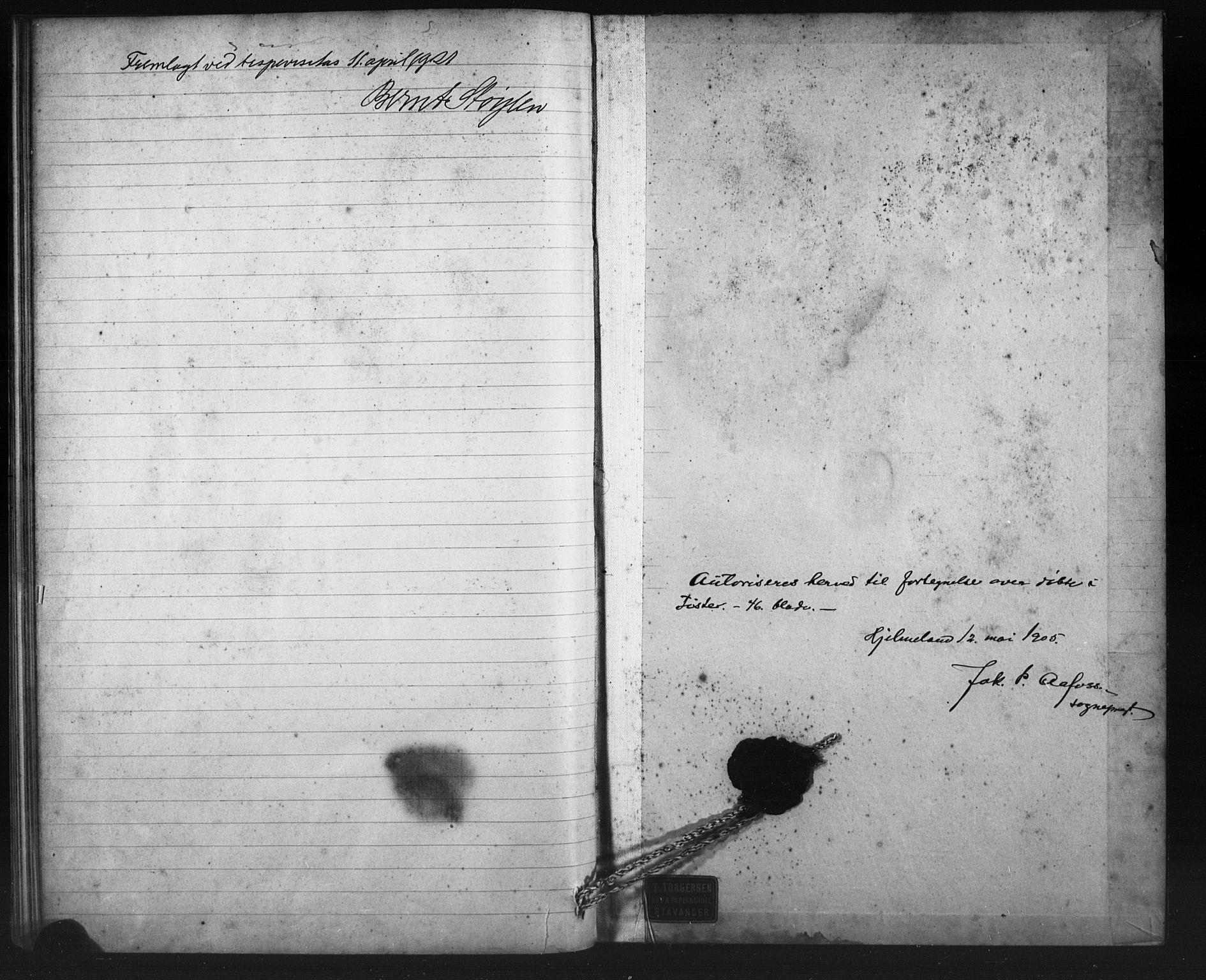 Hjelmeland sokneprestkontor, AV/SAST-A-101843/01/V/L0008: Parish register (copy) no. B 8, 1902-1922