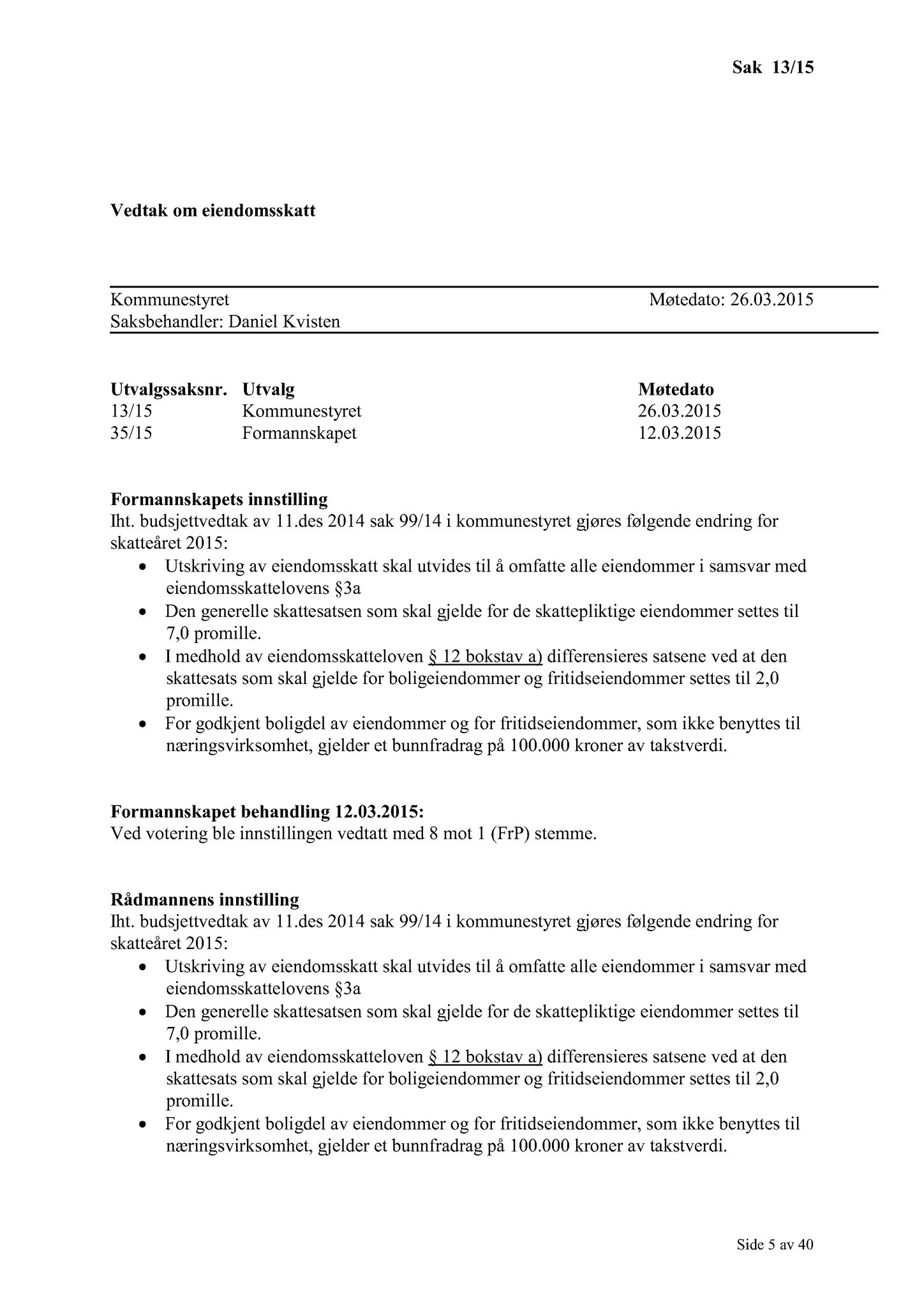 Klæbu Kommune, TRKO/KK/01-KS/L008: Kommunestyret - Møtedokumenter, 2015, p. 223