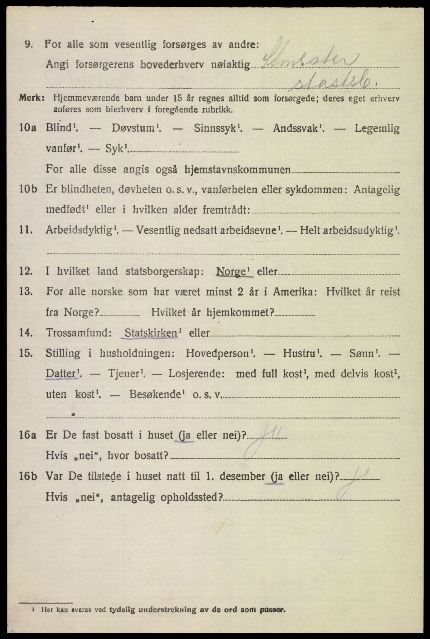 SAH, 1920 census for Østre Toten, 1920, p. 8577