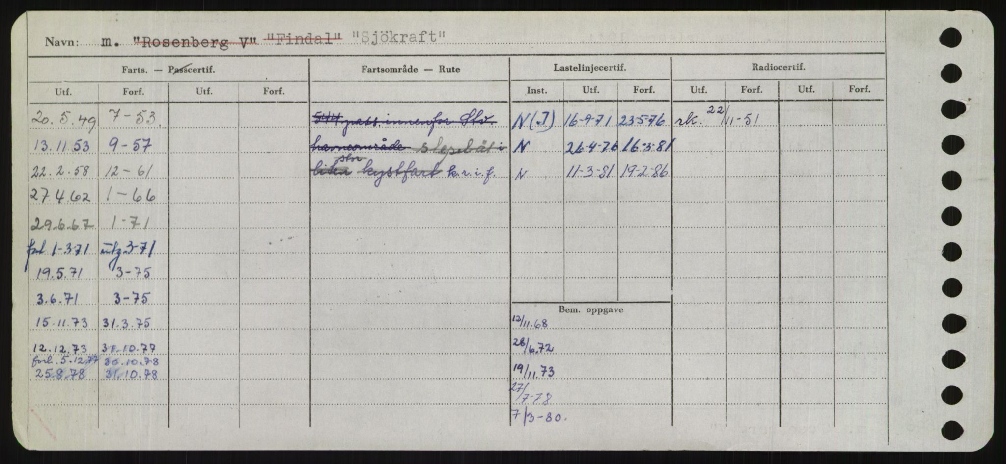 Sjøfartsdirektoratet med forløpere, Skipsmålingen, AV/RA-S-1627/H/Hd/L0033: Fartøy, Sevi-Sjø, p. 398