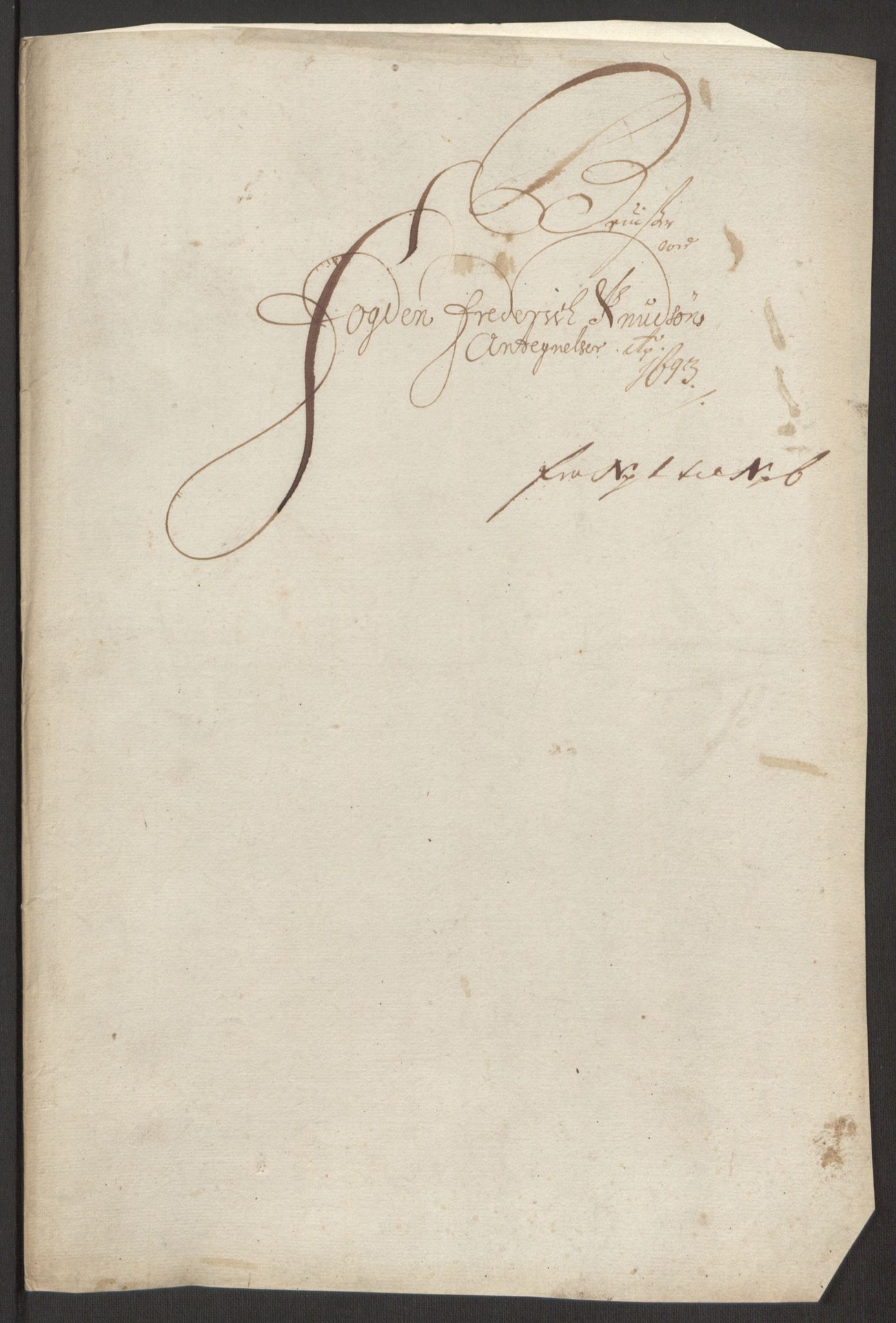 Rentekammeret inntil 1814, Reviderte regnskaper, Fogderegnskap, AV/RA-EA-4092/R16/L1034: Fogderegnskap Hedmark, 1693, p. 257