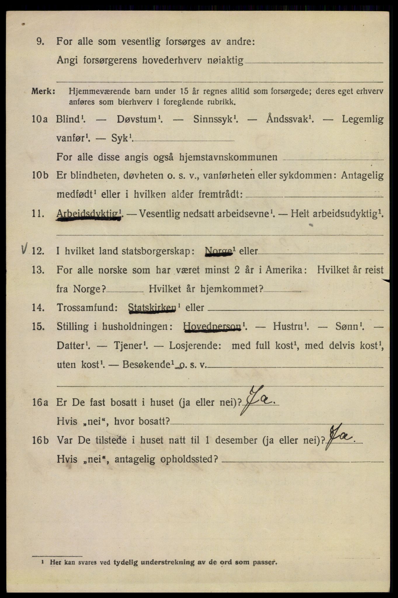 SAO, 1920 census for Kristiania, 1920, p. 445688