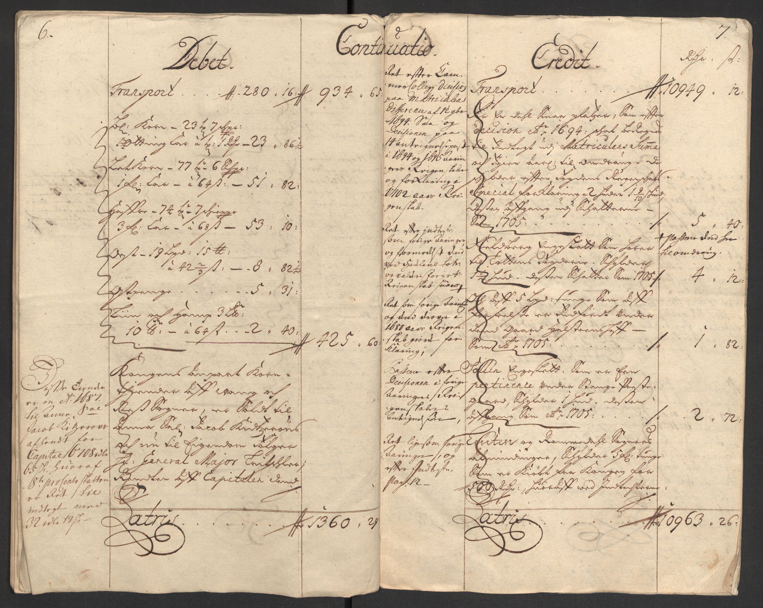 Rentekammeret inntil 1814, Reviderte regnskaper, Fogderegnskap, AV/RA-EA-4092/R16/L1043: Fogderegnskap Hedmark, 1706-1707, p. 24