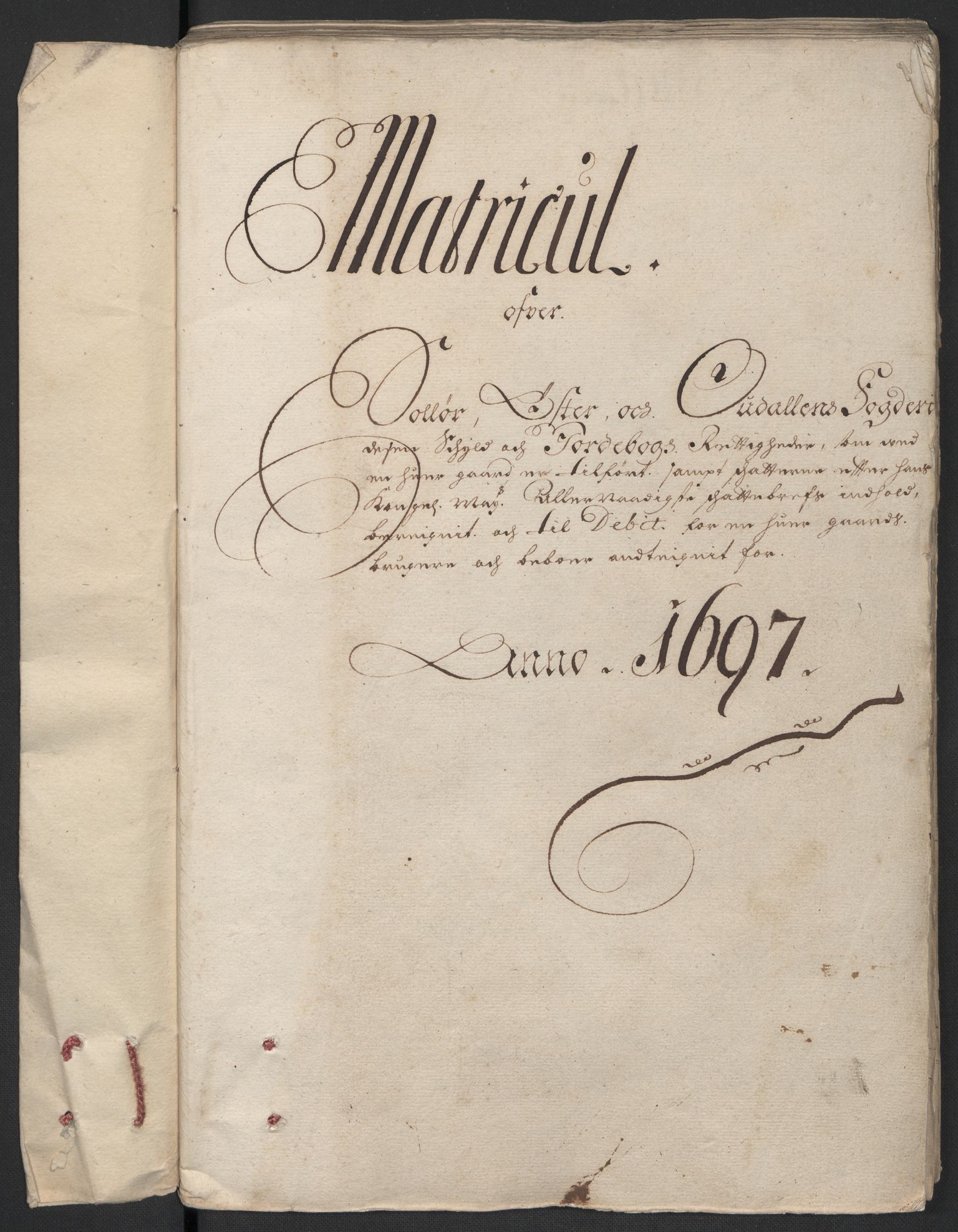 Rentekammeret inntil 1814, Reviderte regnskaper, Fogderegnskap, RA/EA-4092/R13/L0835: Fogderegnskap Solør, Odal og Østerdal, 1697, p. 48