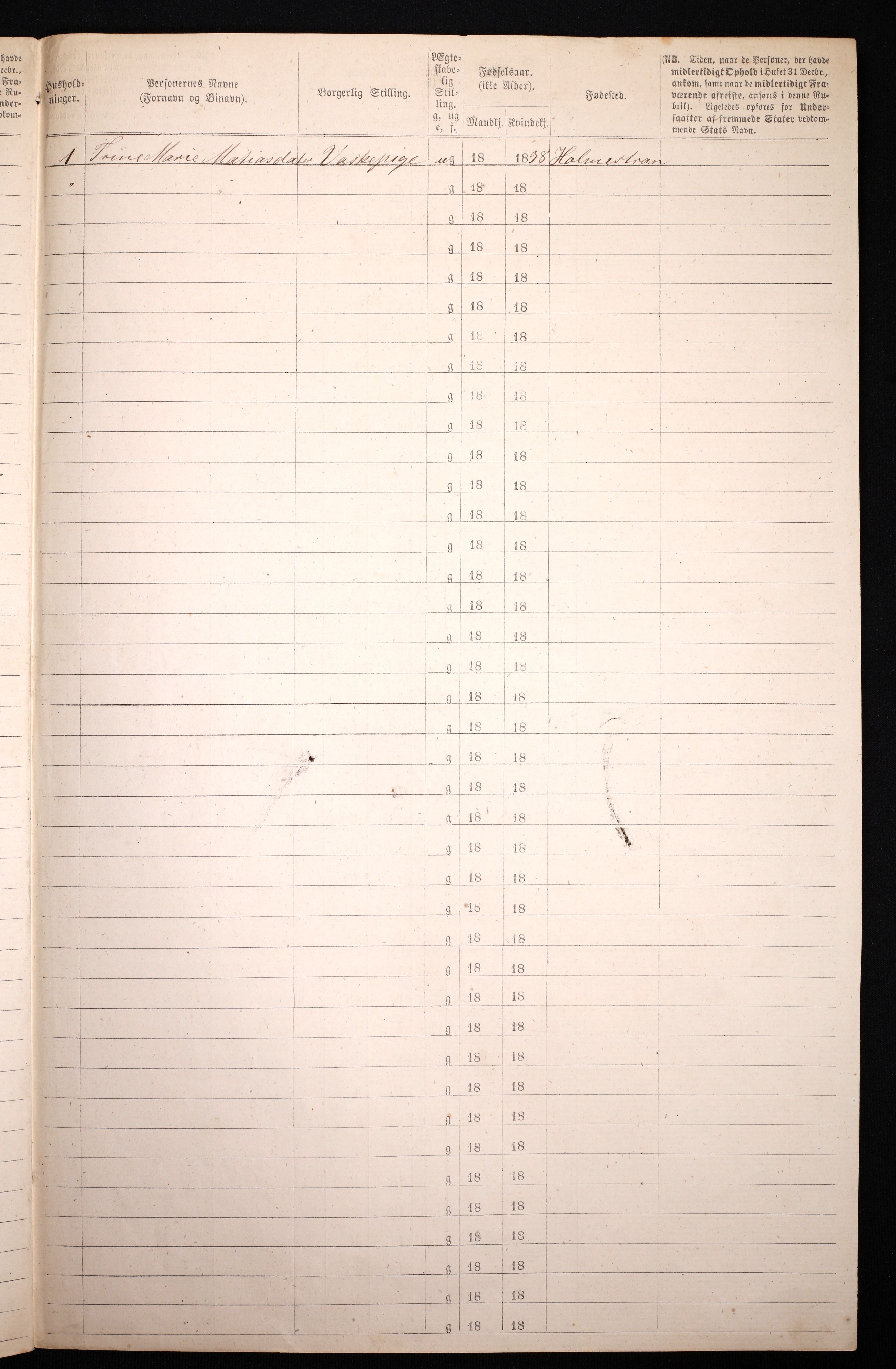 RA, 1870 census for 0301 Kristiania, 1870, p. 766