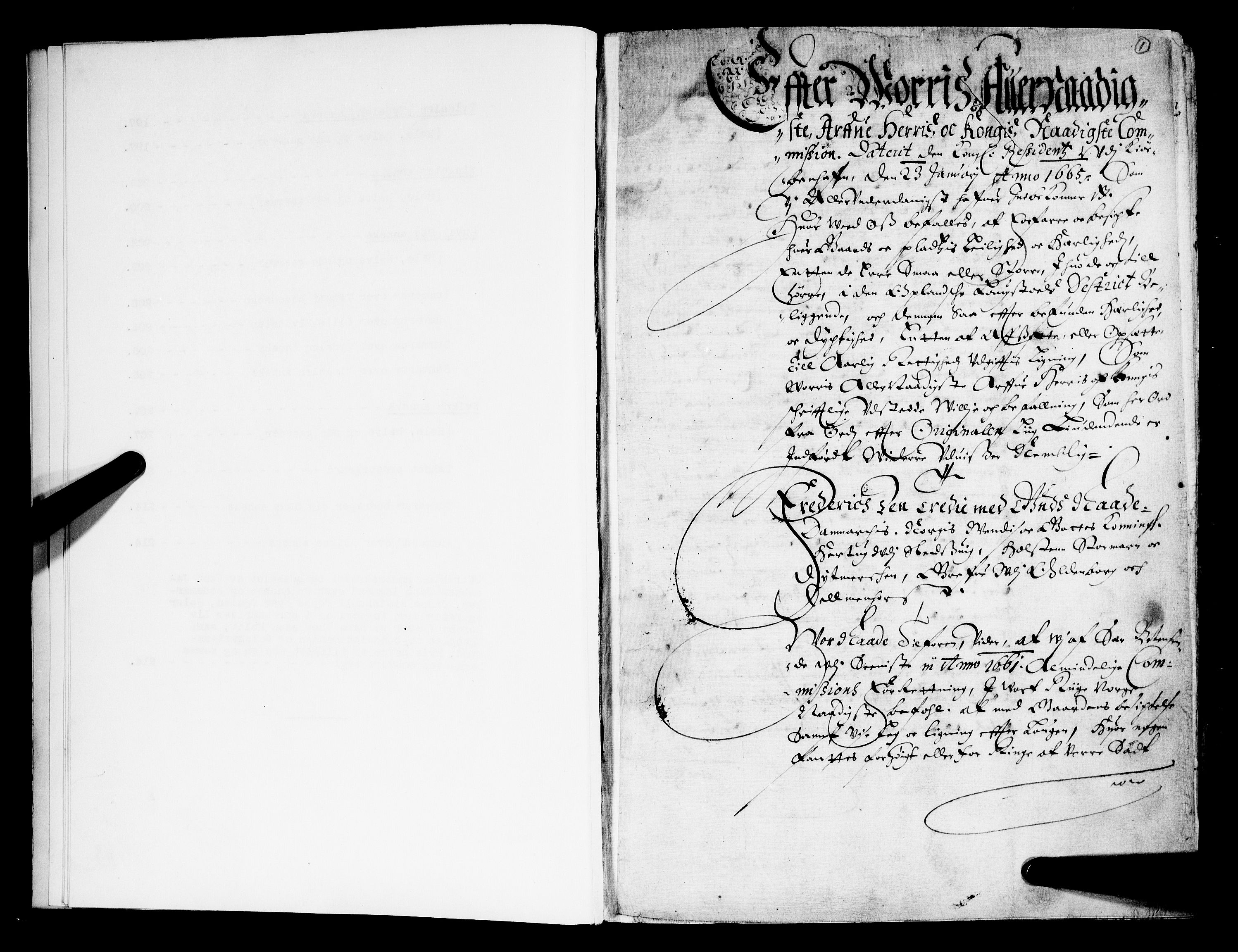 Rentekammeret inntil 1814, Realistisk ordnet avdeling, RA/EA-4070/N/Nb/Nba/L0011: Odal, Solør og Østerdalen fogderi, 1667, p. 1a