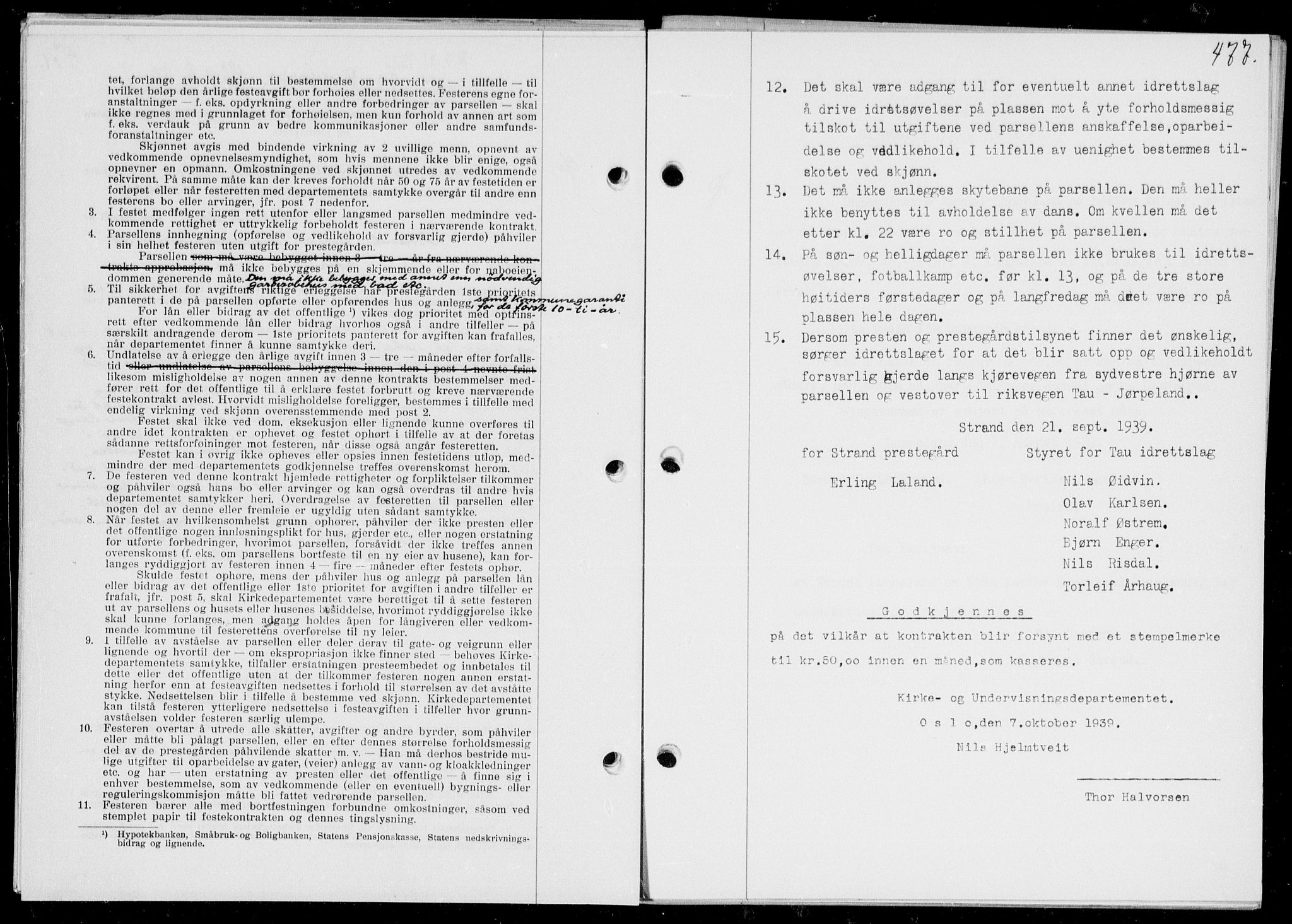 Ryfylke tingrett, SAST/A-100055/001/II/IIB/L0080: Mortgage book no. 59, 1939-1939, Diary no: : 1389/1939