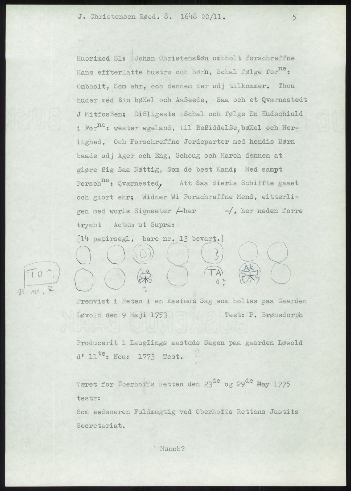 Samlinger til kildeutgivelse, Diplomavskriftsamlingen, AV/RA-EA-4053/H/Ha, p. 1817