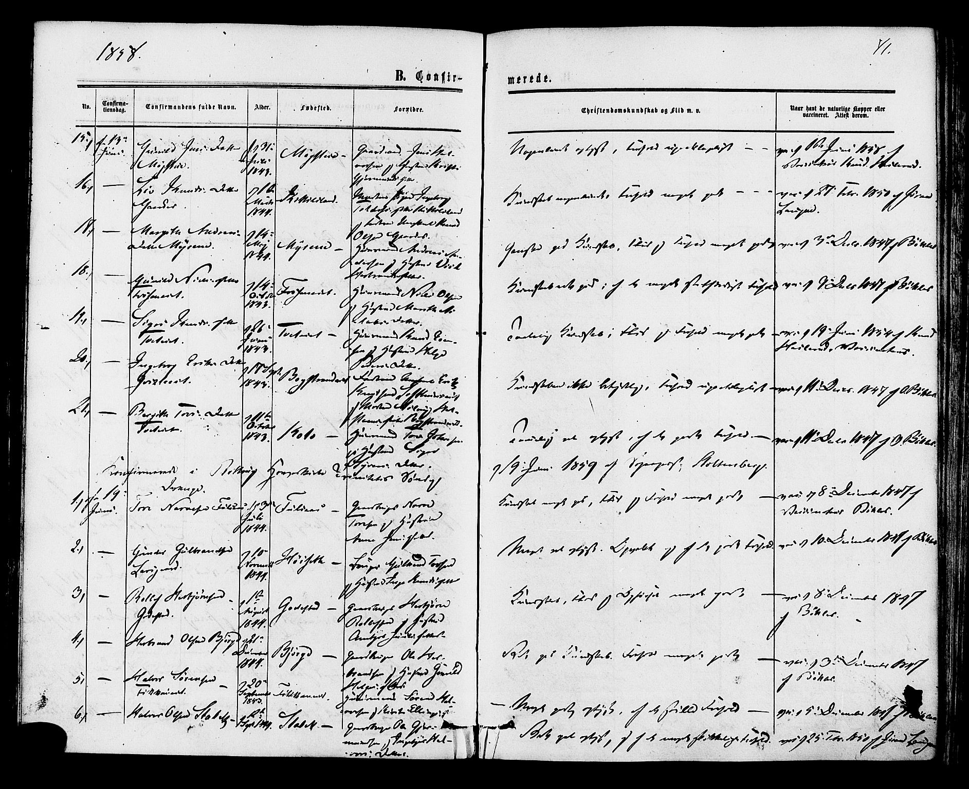 Rollag kirkebøker, SAKO/A-240/F/Fa/L0009: Parish register (official) no. I 9, 1860-1874, p. 71